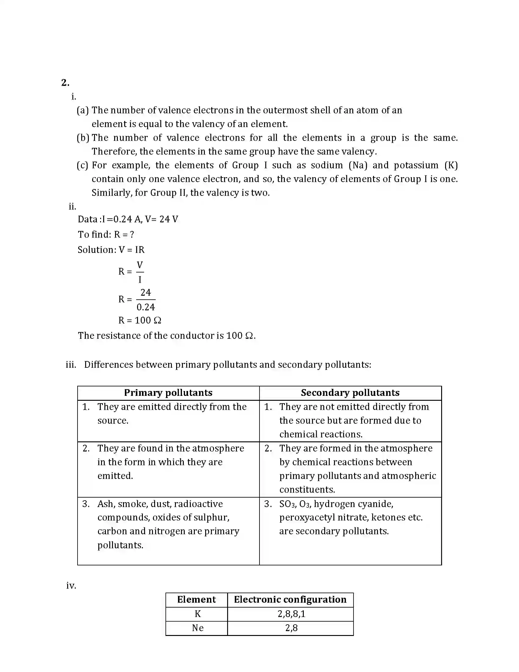 Maharashtra Board Class 10th 2014 Science & Technology - 2014 Previous Year Paper 8