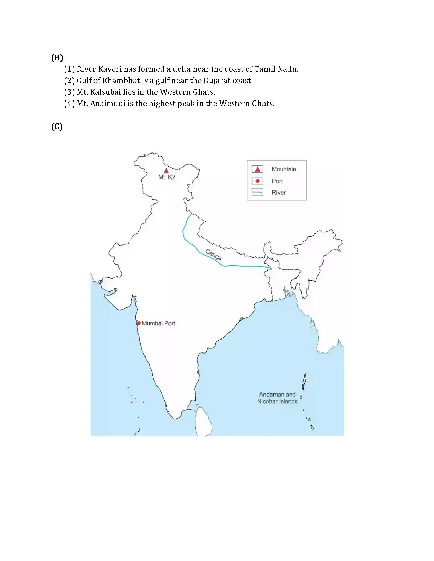 Maharashtra Board Class 10th 2015 Geography & Economics - 2015 Previous Year Paper 6