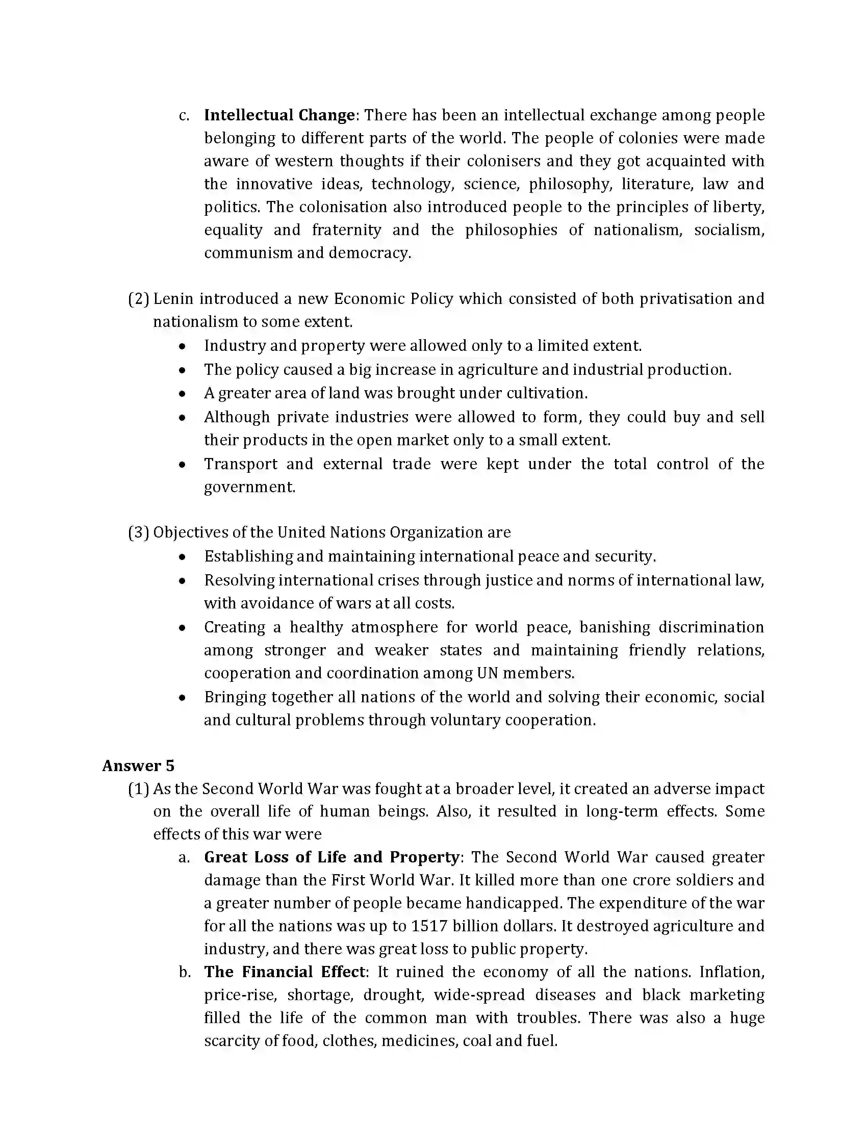 Maharashtra Board Class 10th 2016 History & Political Science - 2016 Previous Year Paper 5