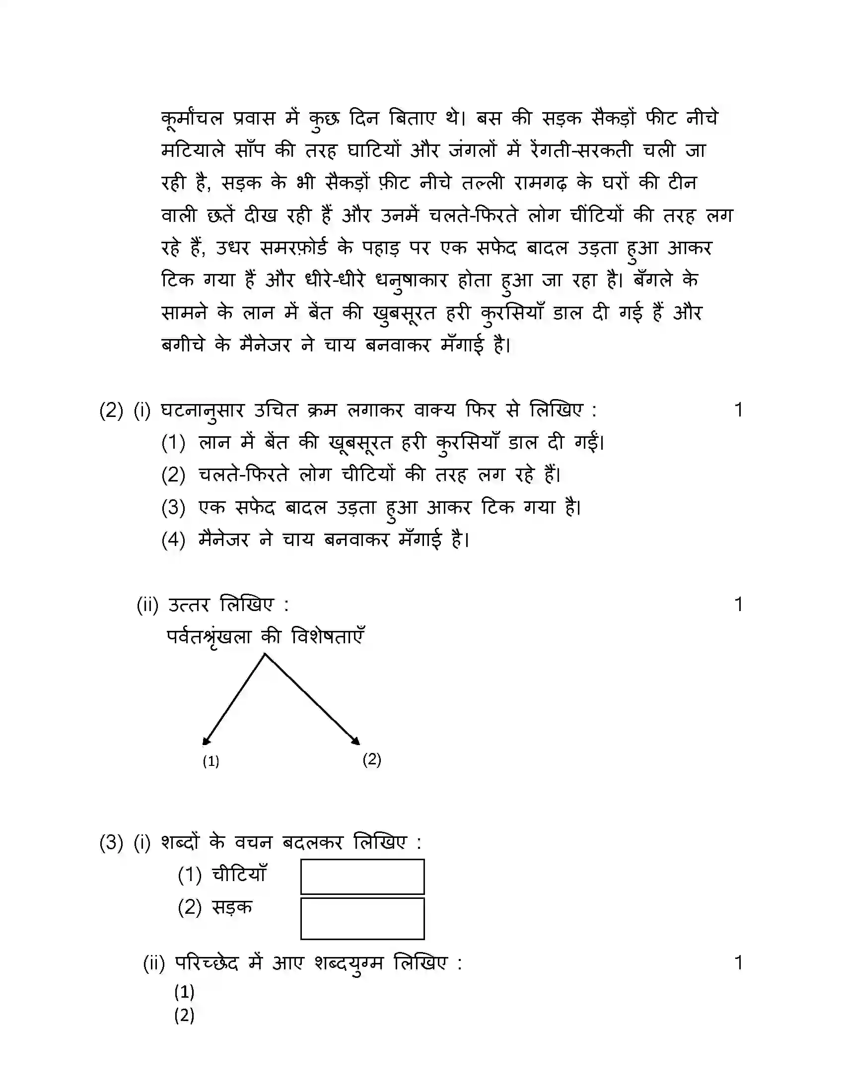 Maharashtra Board Class 10th 2017 Hindi - 2017 Previous Year Paper 2