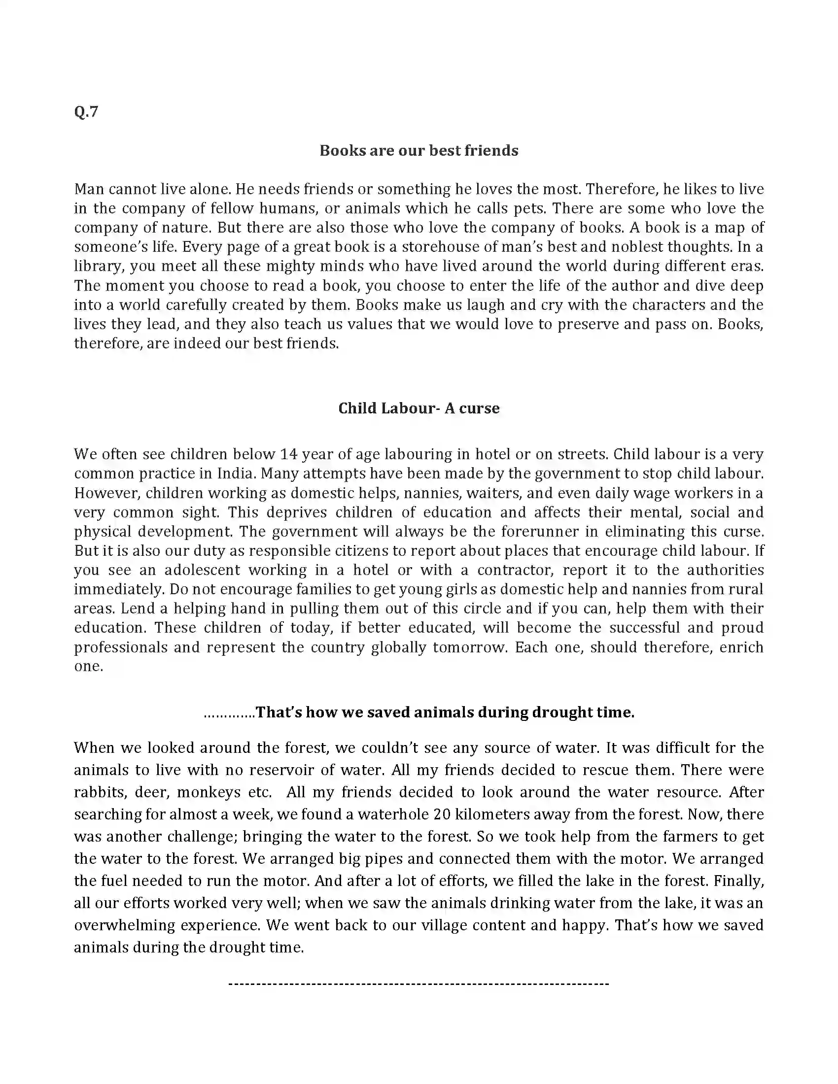 Maharashtra Board Class 10th 2017 English - 2017 Previous Year Paper 25