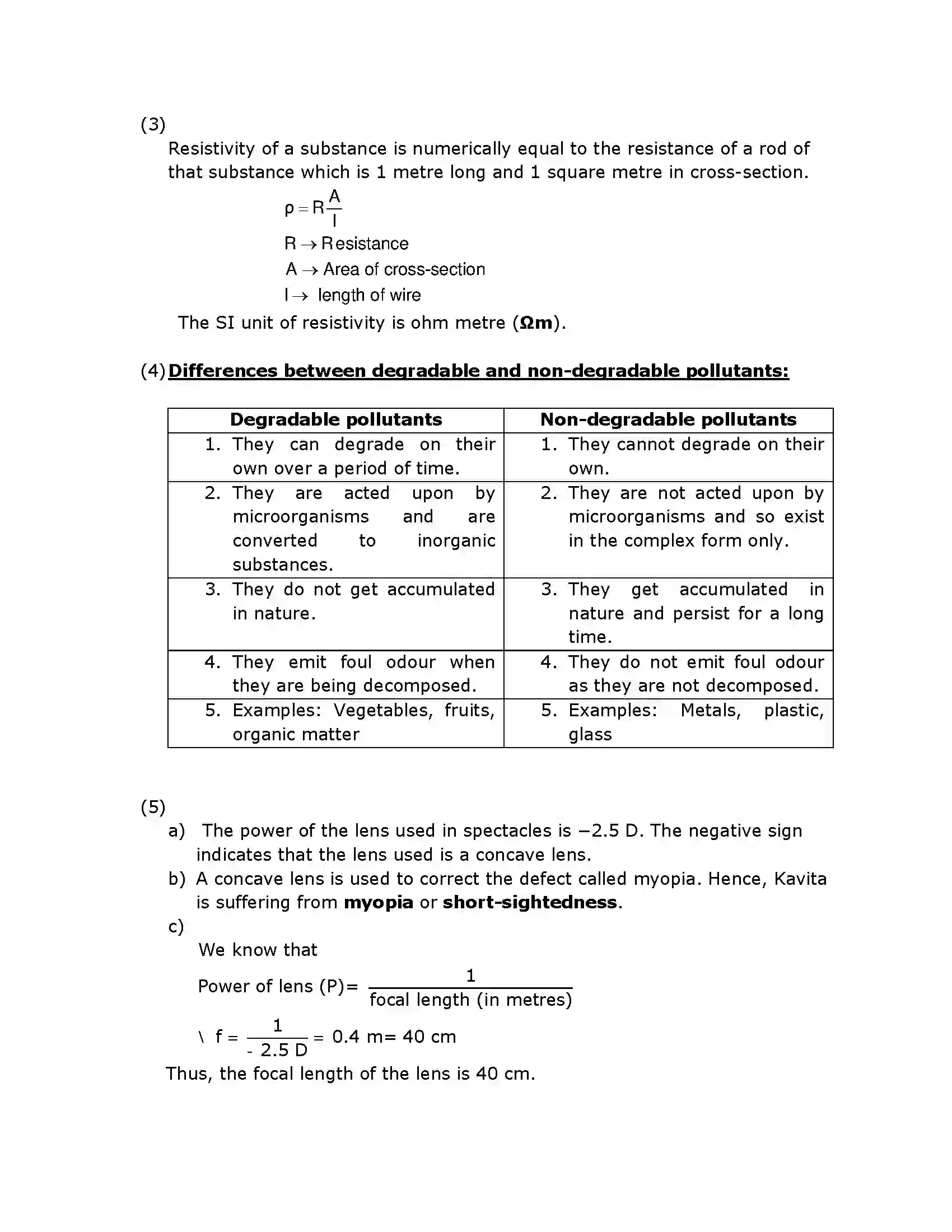Maharashtra Board Class 10th 2018 Science & Technology - 2018 - Paper-1 Previous Year Paper 6