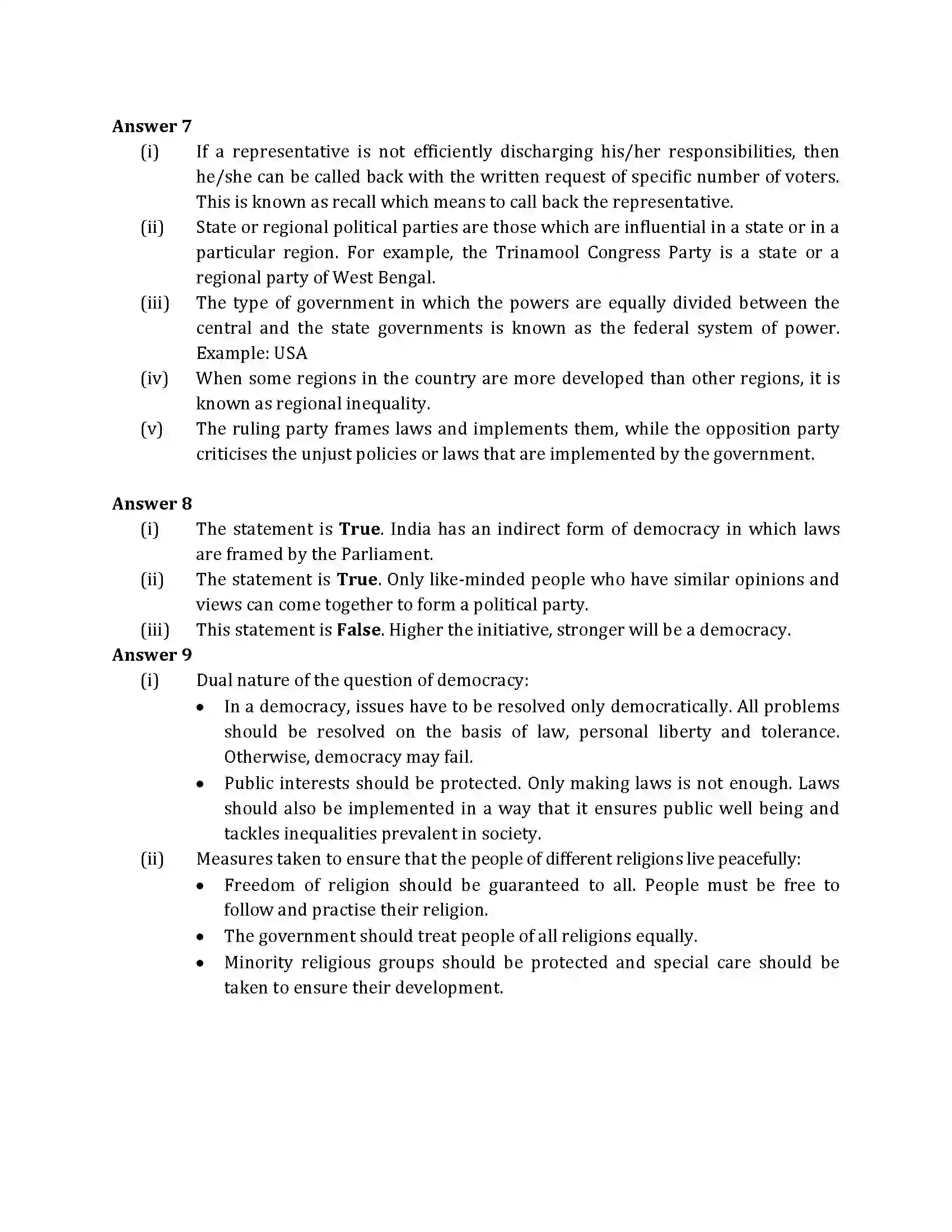 Maharashtra Board Class 10th 2018 History & Political Science - 2018 Previous Year Paper 6