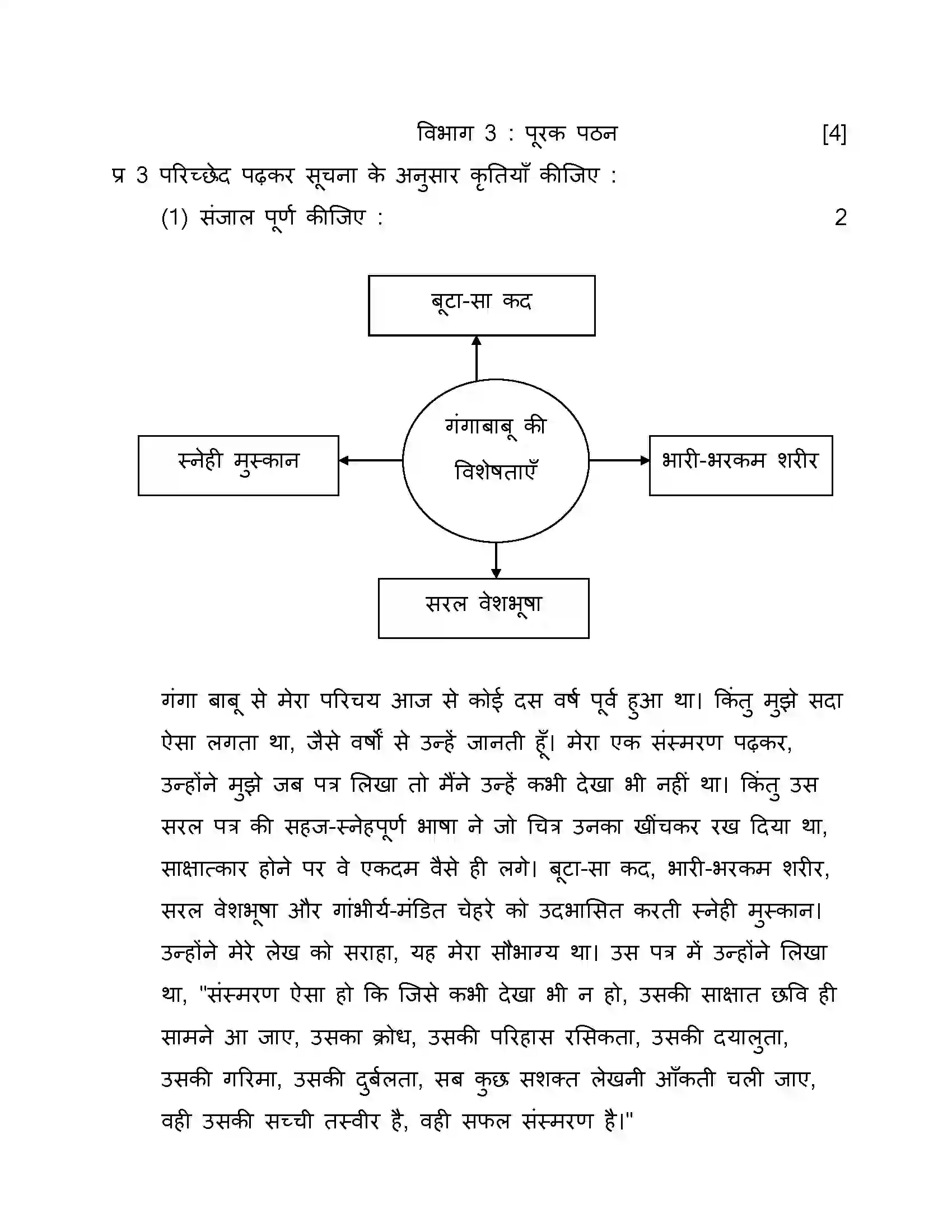 Maharashtra Board Class 10th 2018 Hindi - 2018 Previous Year Paper 25