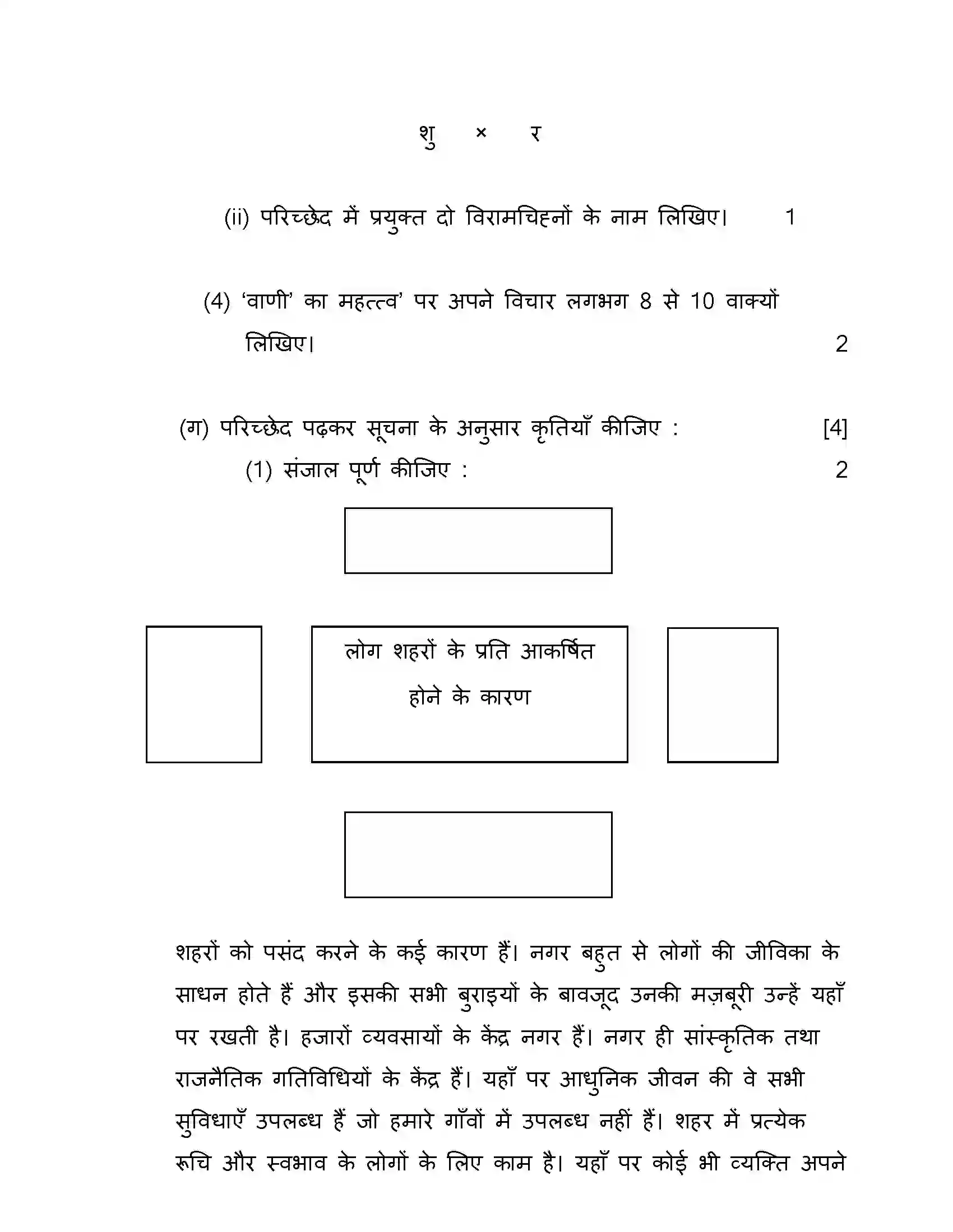 Maharashtra Board Class 10th 2018 Hindi - 2018 Previous Year Paper 5