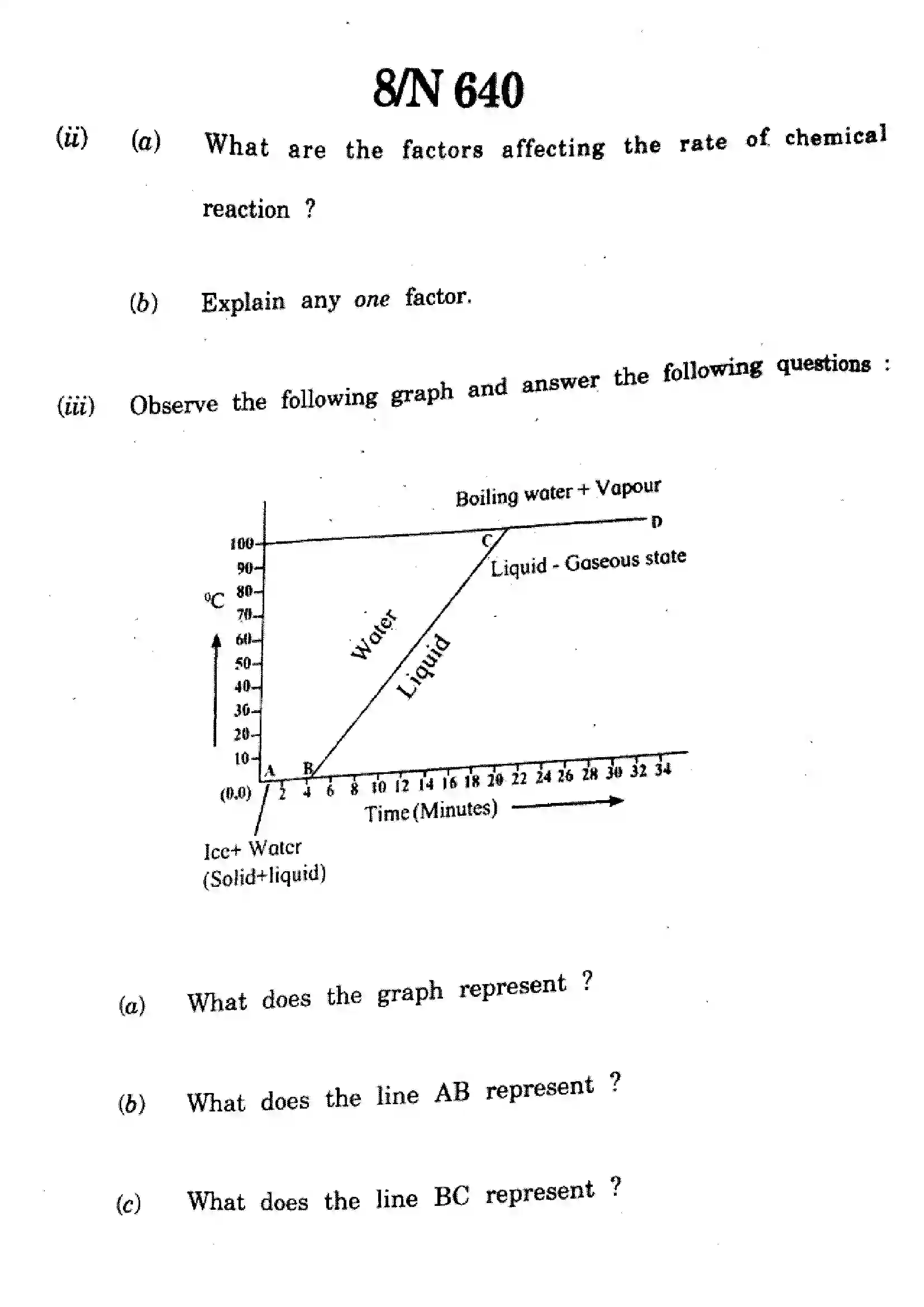Maharashtra Board Class 10th 2024 Science And Technology - (72) - (N-640) Previous Year Paper 8