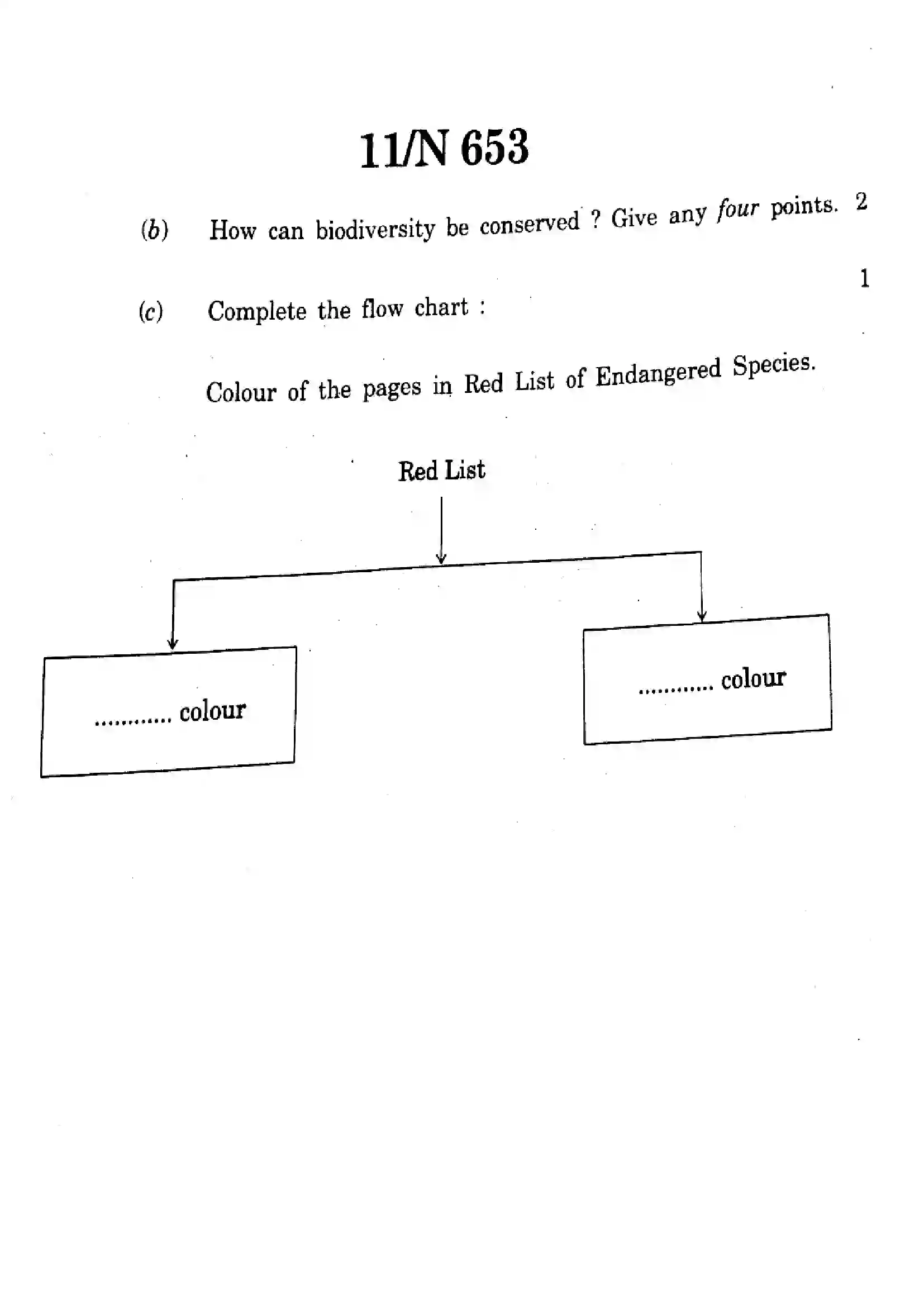 Maharashtra Board Class 10th 2024 Science And Technology - (72) - (N-653) Previous Year Paper 11