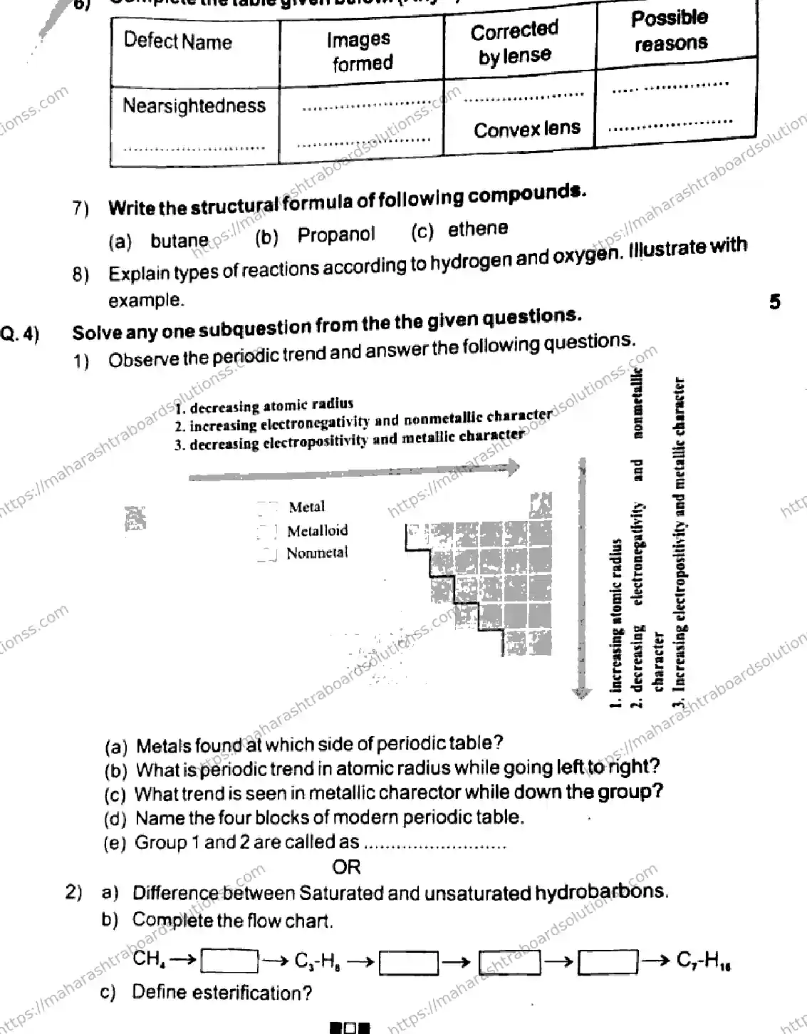Maharashtra Board Class 10th 2026 PRELIMINARY SCIENCE AND TECHNOLOGY 1 140126 Previous Year Paper 4