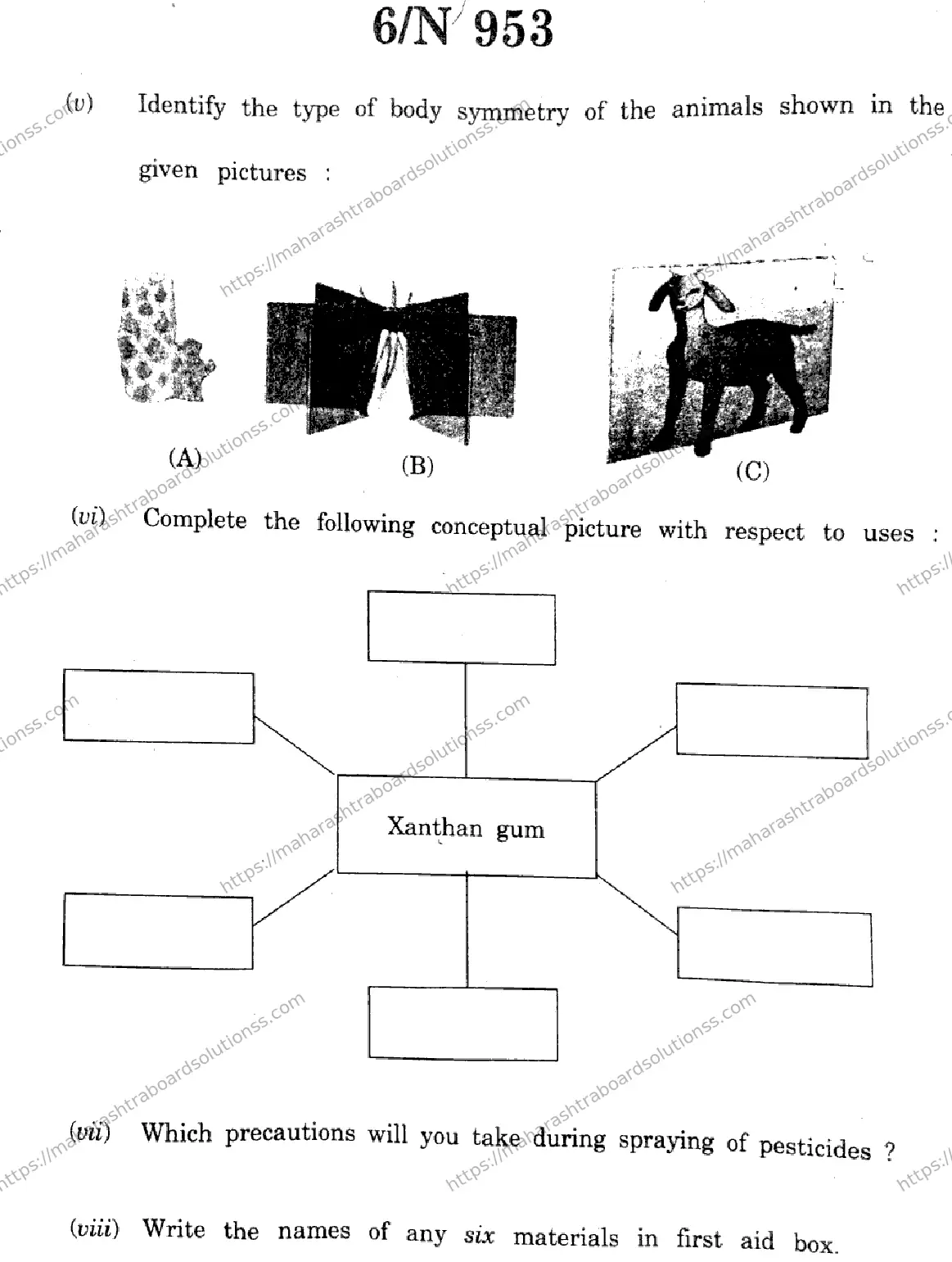 Maharashtra Board Class 10th 2026 SCIENCE AND TECHNOLOGY 72 N 953 Previous Year Paper 6