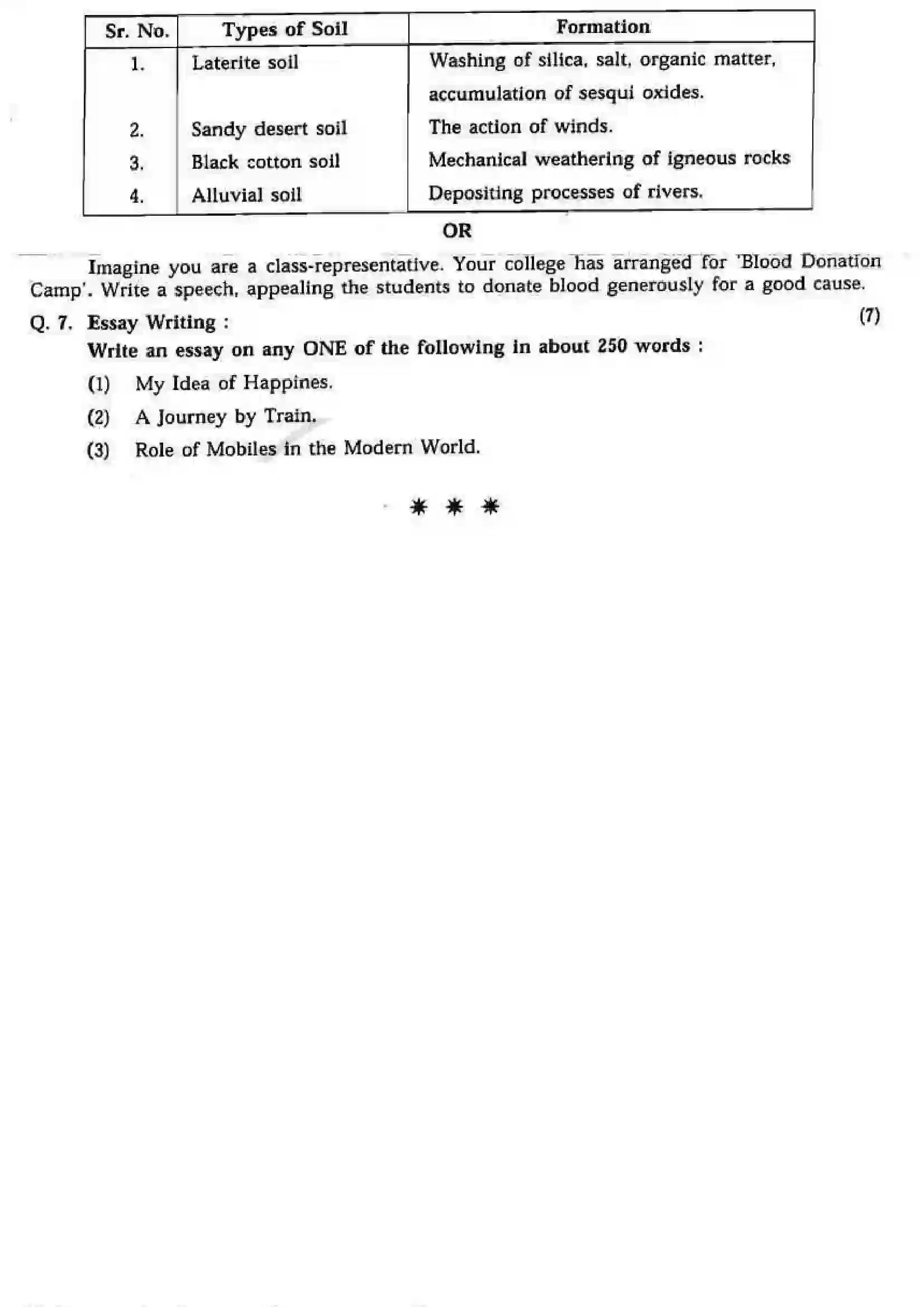 Maharashtra Board Class 12th 2008 English - March 2008 Previous Year Paper 5