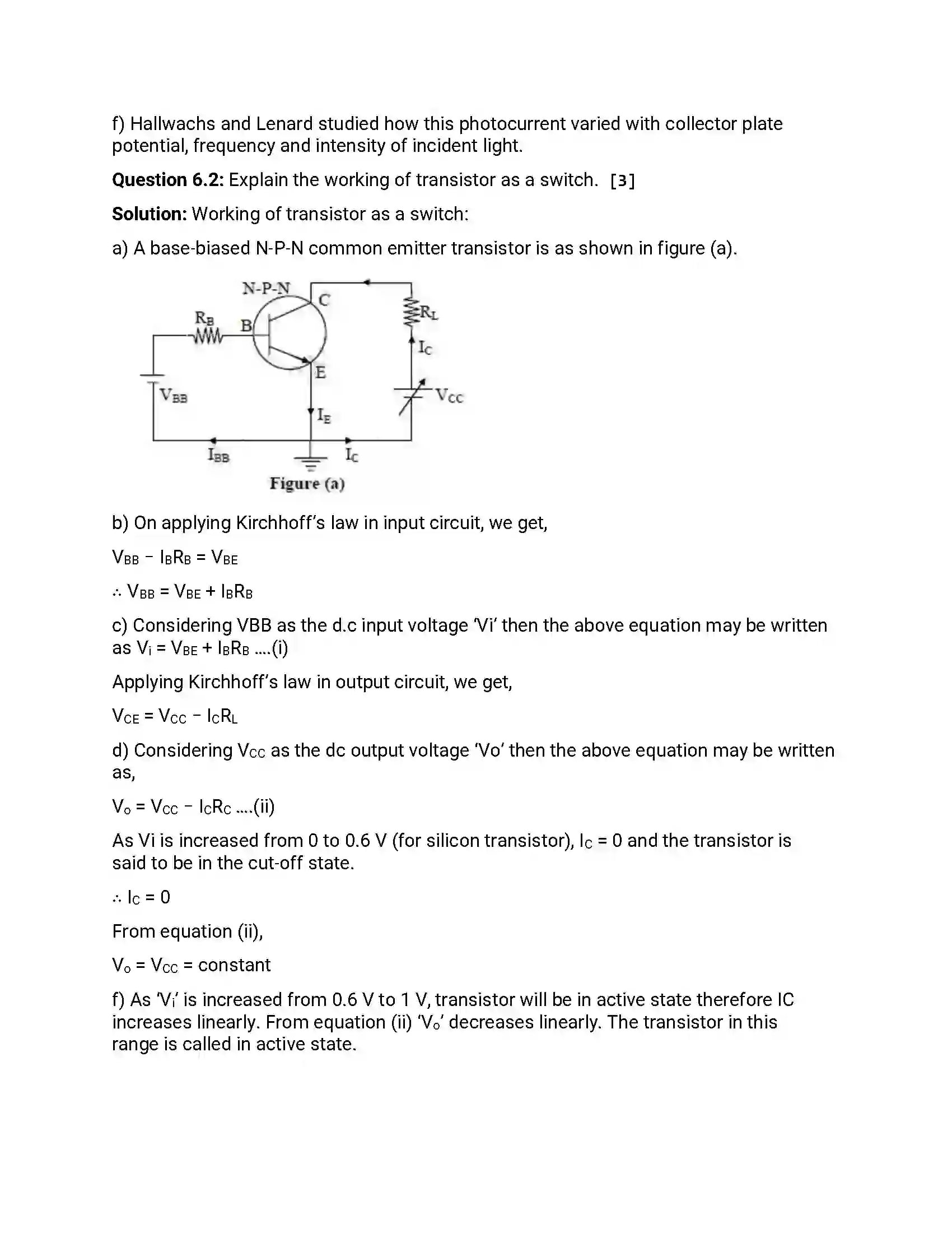 Maharashtra Board Class 12th 2012 Physics - Oct 2012 Previous Year Paper 26