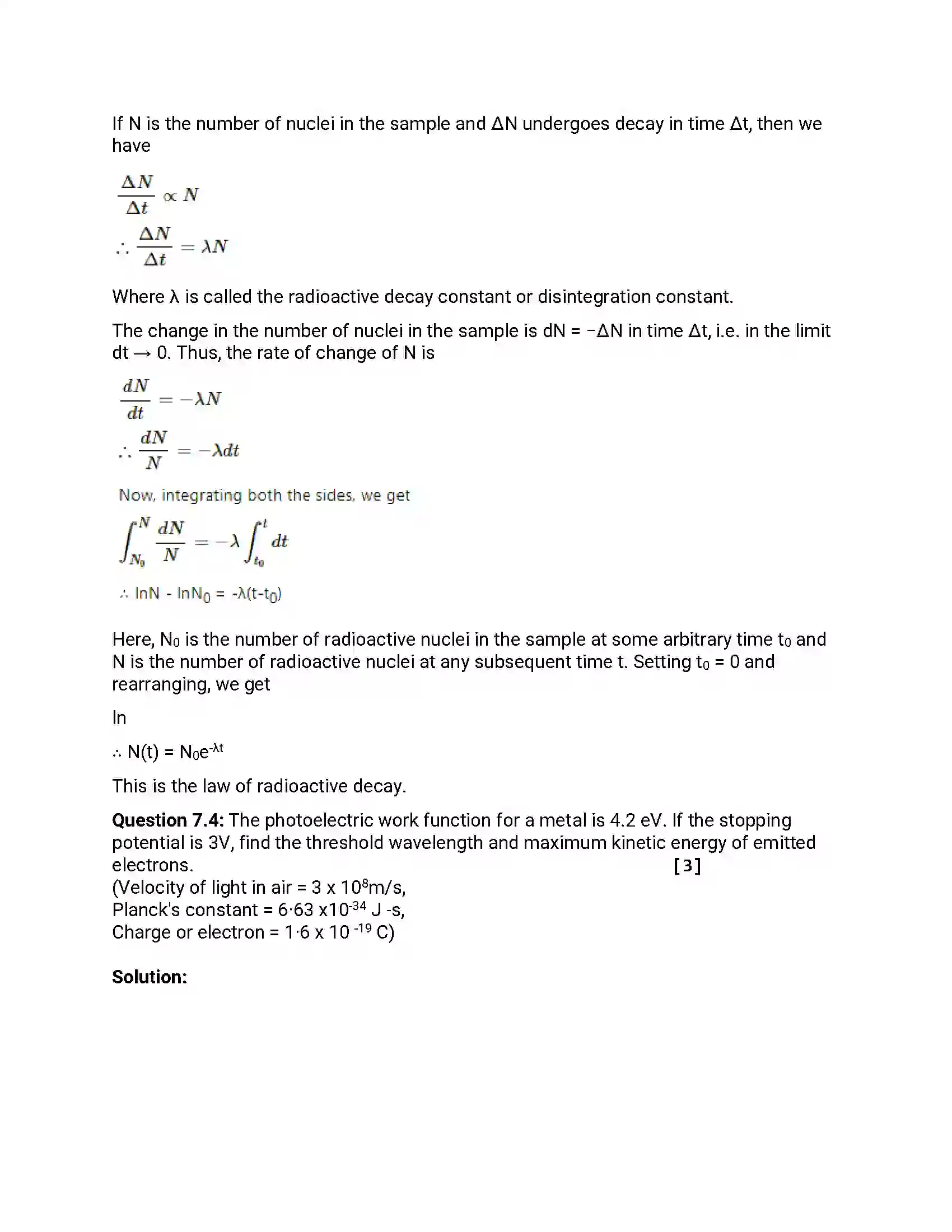Maharashtra Board Class 12th 2013 Physics - March 2013 Previous Year Paper 22
