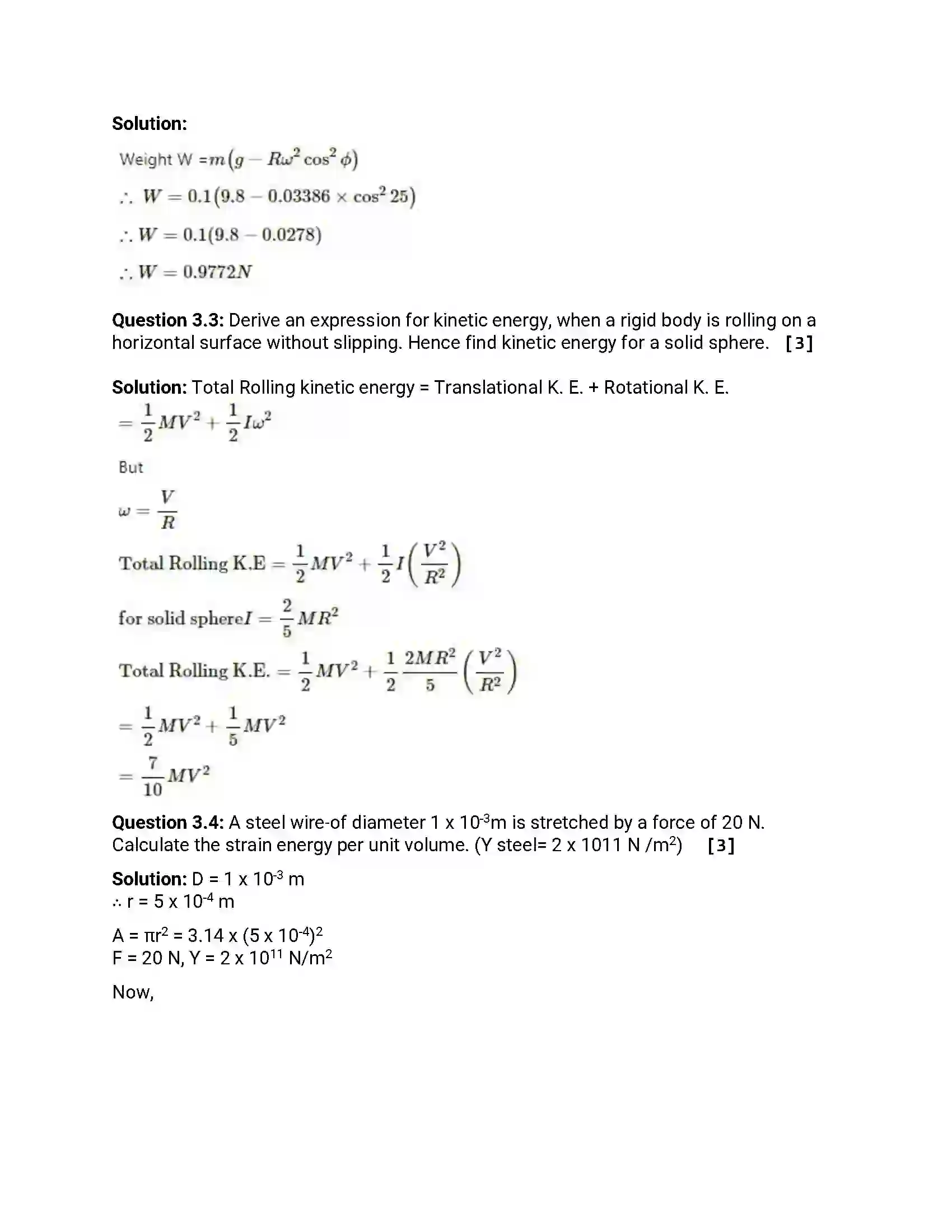 Maharashtra Board Class 12th 2013 Physics - March 2013 Previous Year Paper 9