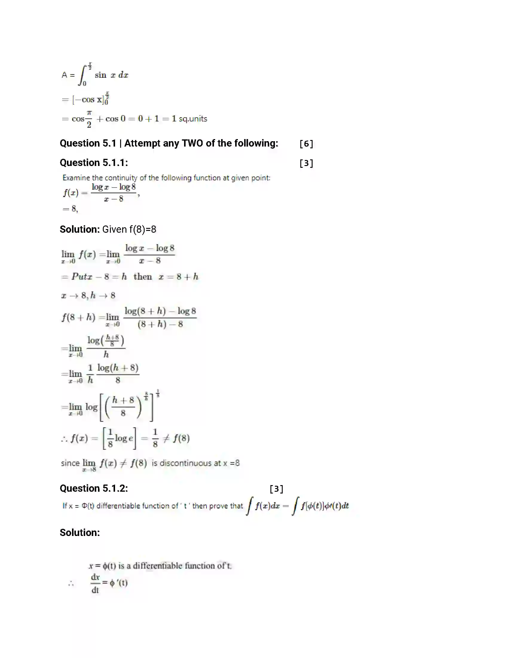 Maharashtra Board Class 12th 2013 Mathematics & Statistics - Oct 2013 Previous Year Paper 21