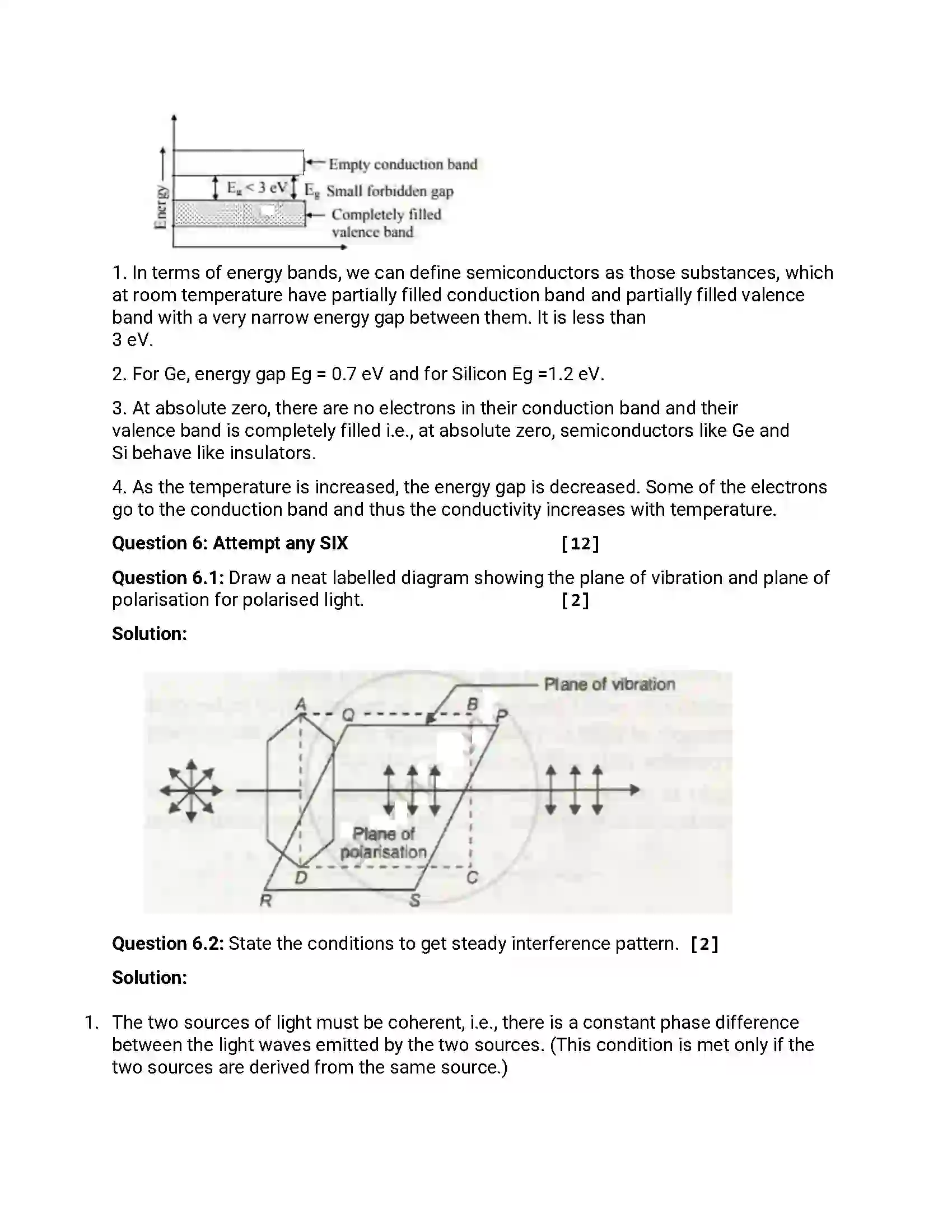 Maharashtra Board Class 12th 2013 Physics - Oct 2013 Previous Year Paper 23