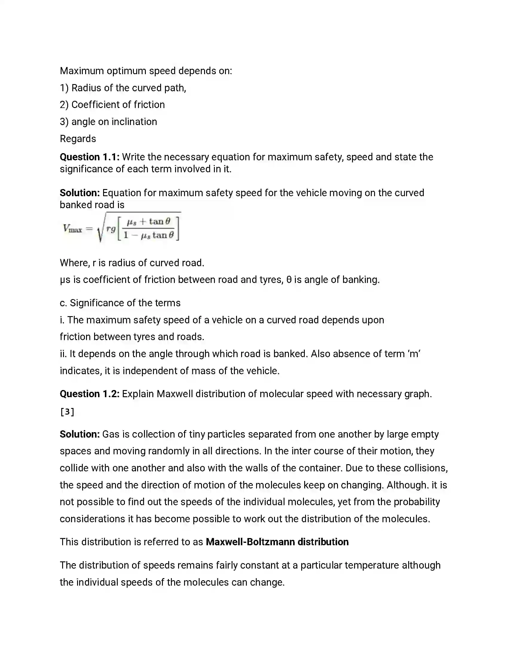 Maharashtra Board Class 12th 2013 Physics - Oct 2013 Previous Year Paper 3