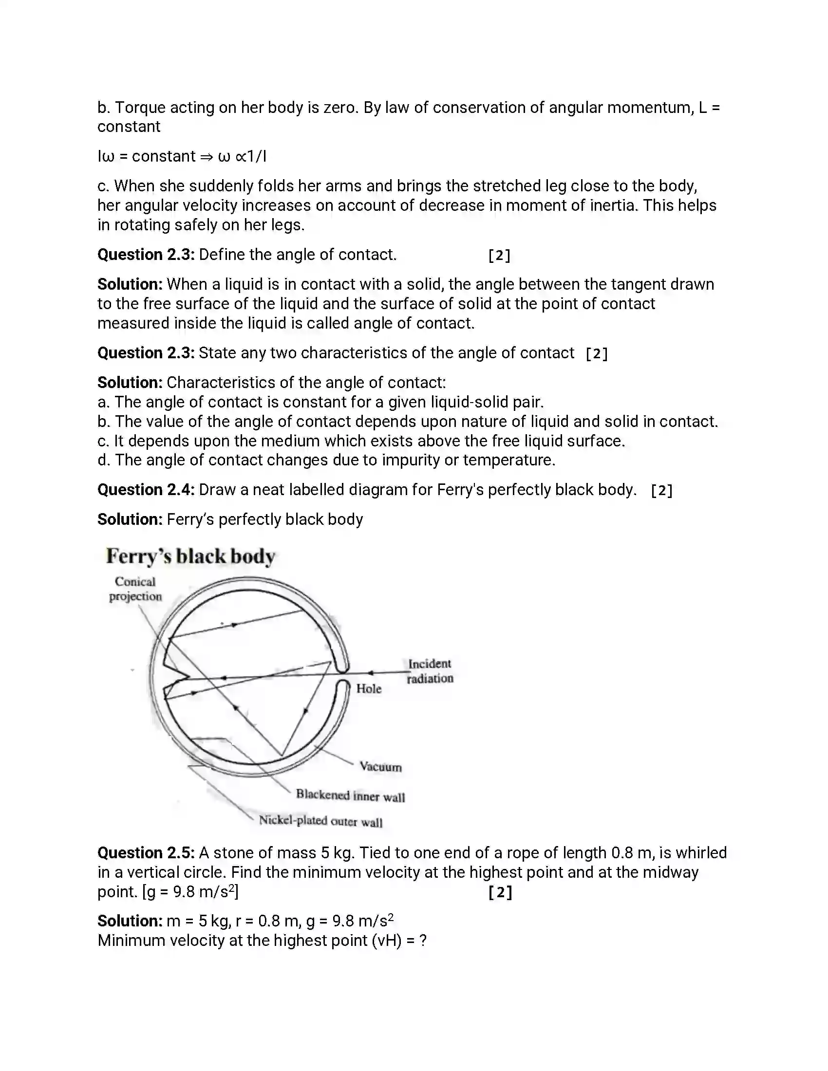 Maharashtra Board Class 12th 2013 Physics - Oct 2013 Previous Year Paper 7