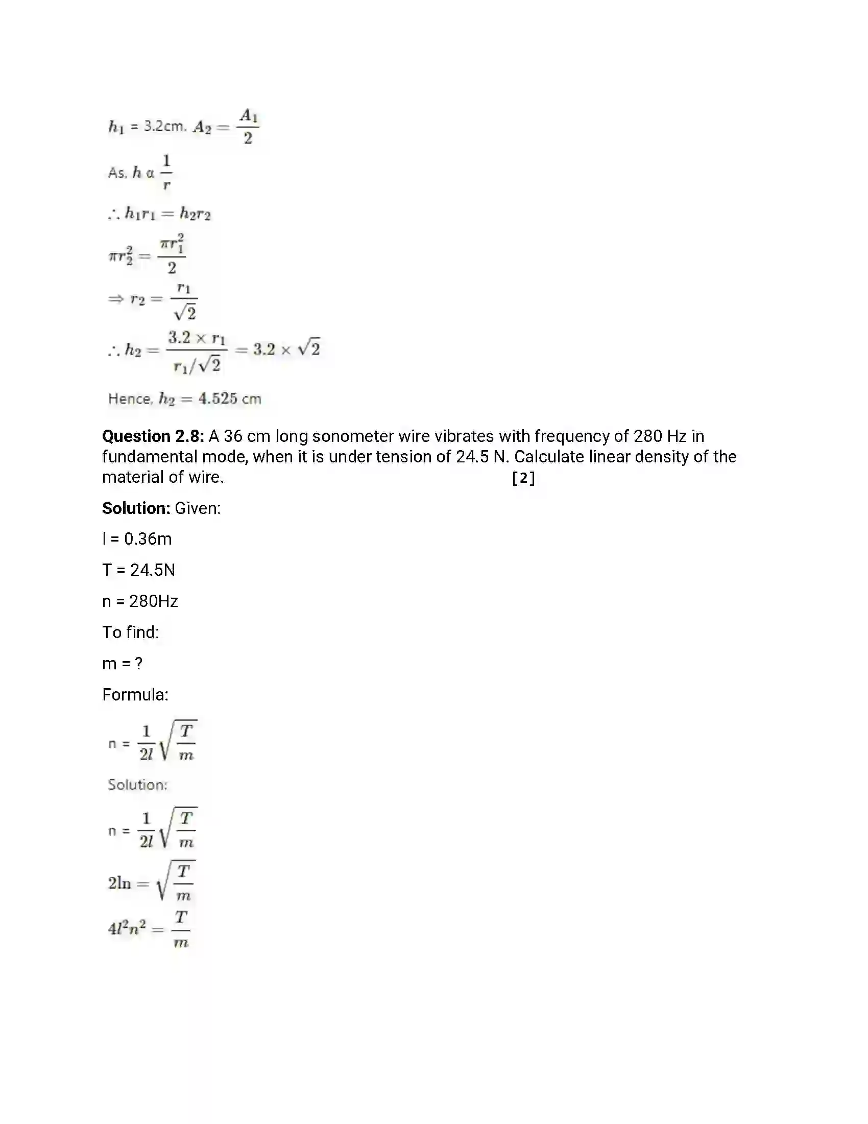 Maharashtra Board Class 12th 2013 Physics - Oct 2013 Previous Year Paper 9