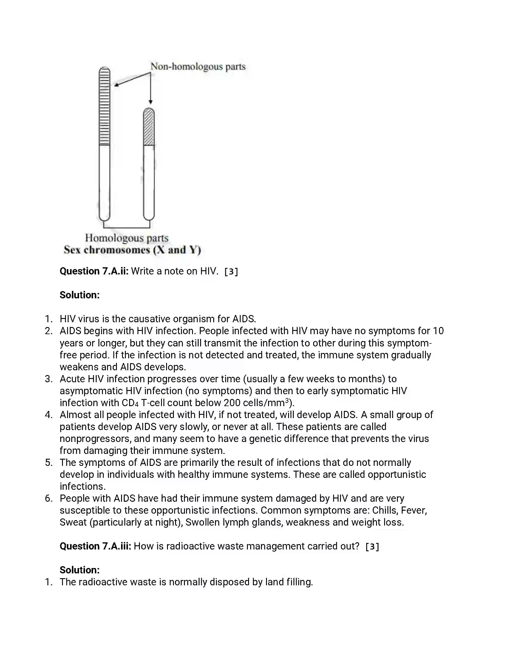 Maharashtra Board Class 12th 2013 Biology - Oct 2013 - Set-1 Previous Year Paper 15