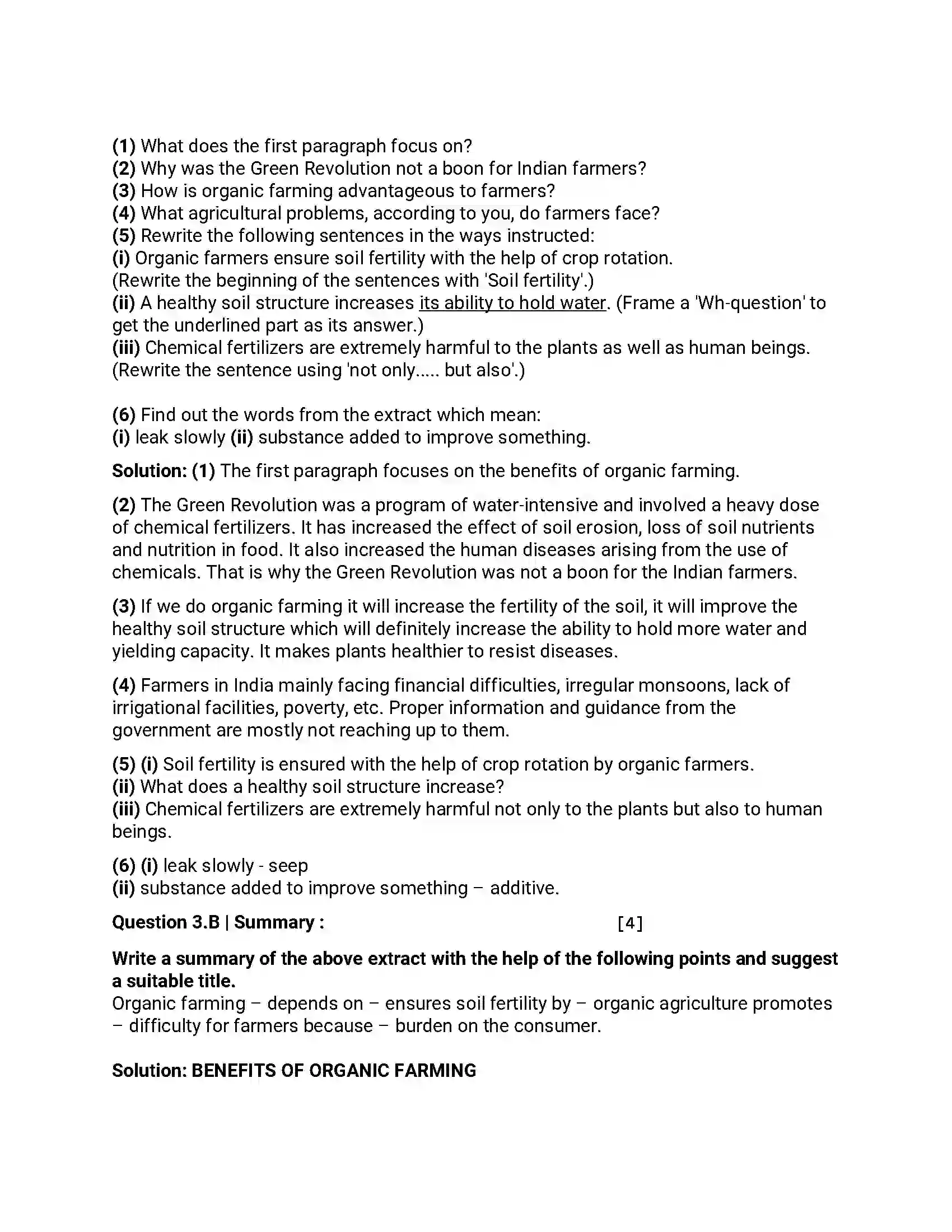 Maharashtra Board Class 12th 2013 English - Oct 2013 - Set-2 Previous Year Paper 7