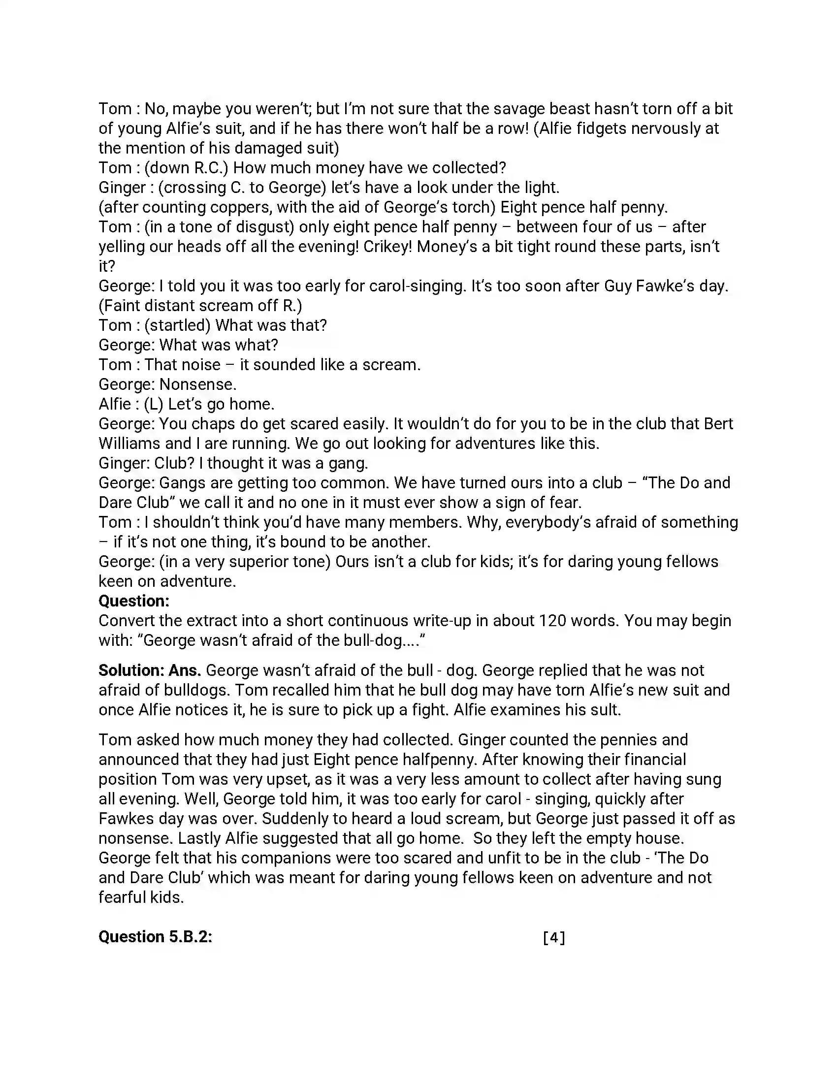 Maharashtra Board Class 12th 2014 English - March 2014 Previous Year Paper 11