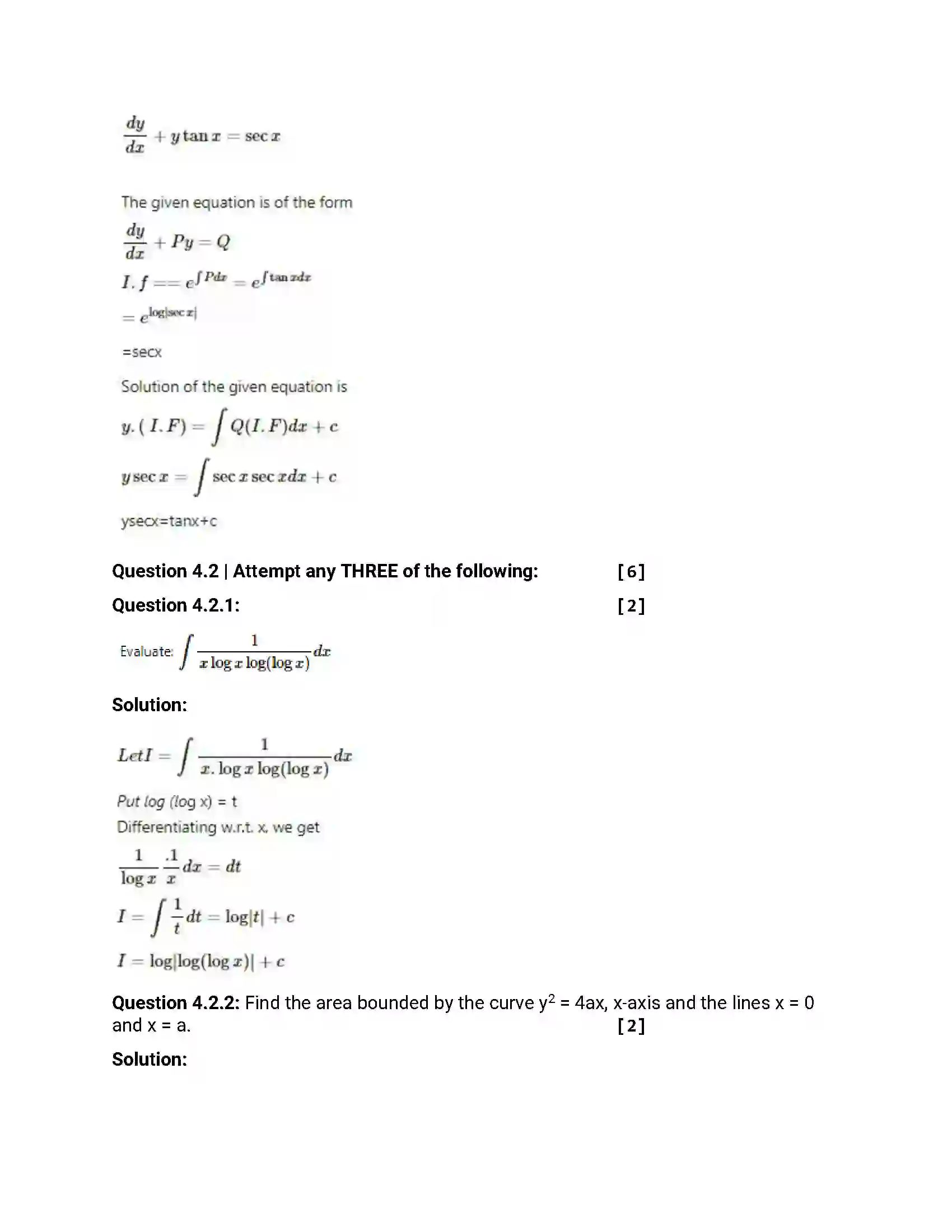 Maharashtra Board Class 12th 2014 Mathematics & Statistics - Oct 2014 Previous Year Paper 19