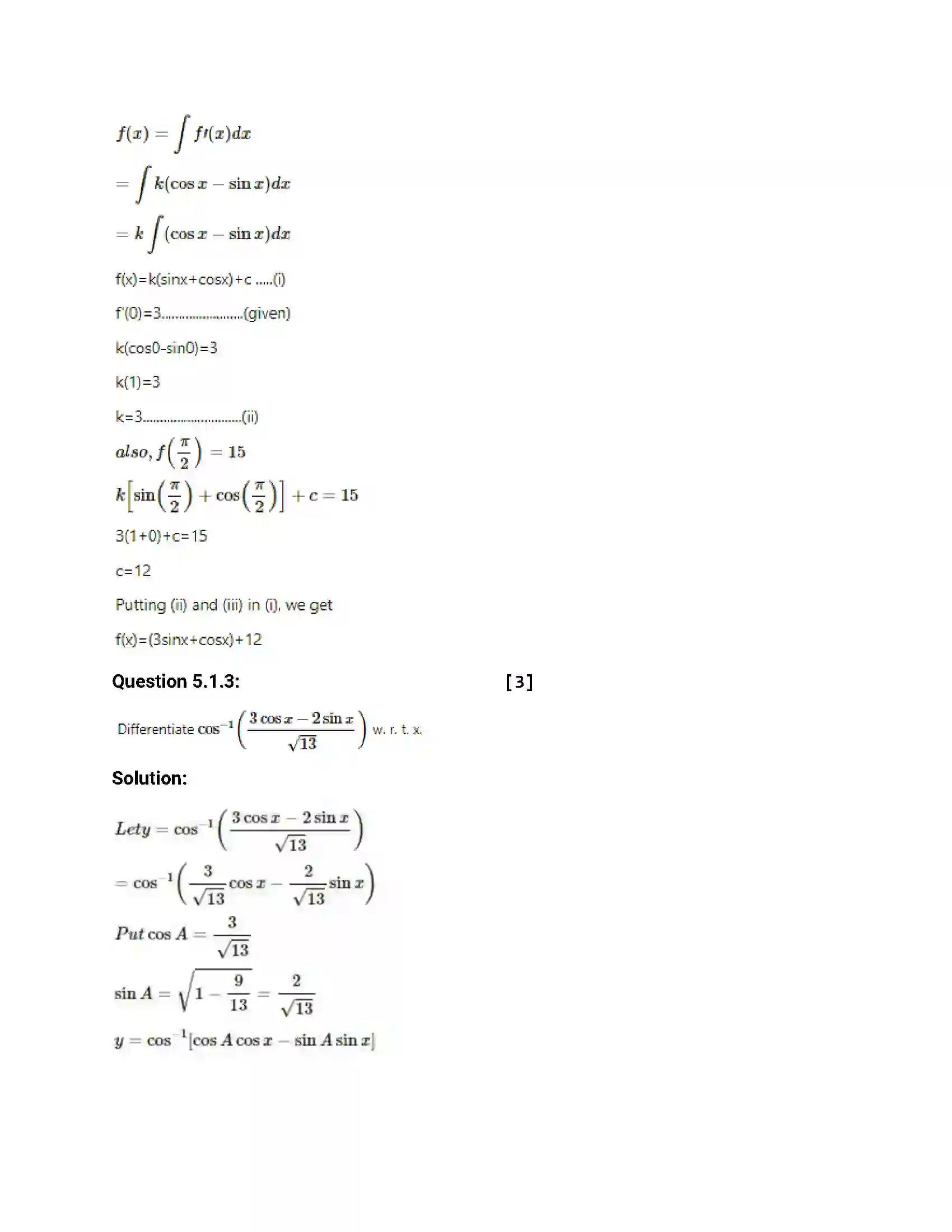 Maharashtra Board Class 12th 2014 Mathematics & Statistics - Oct 2014 Previous Year Paper 23
