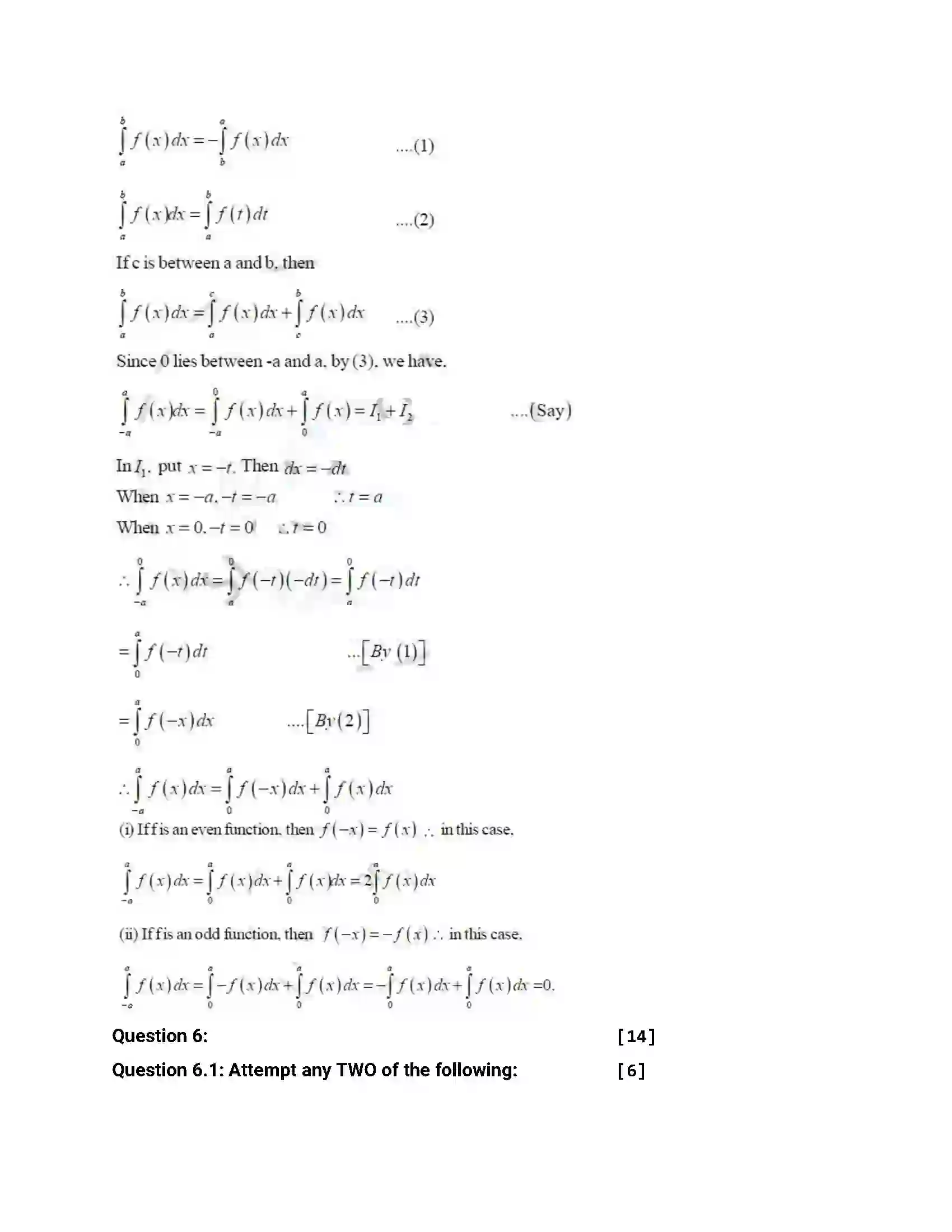 Maharashtra Board Class 12th 2014 Mathematics & Statistics - Oct 2014 Previous Year Paper 27
