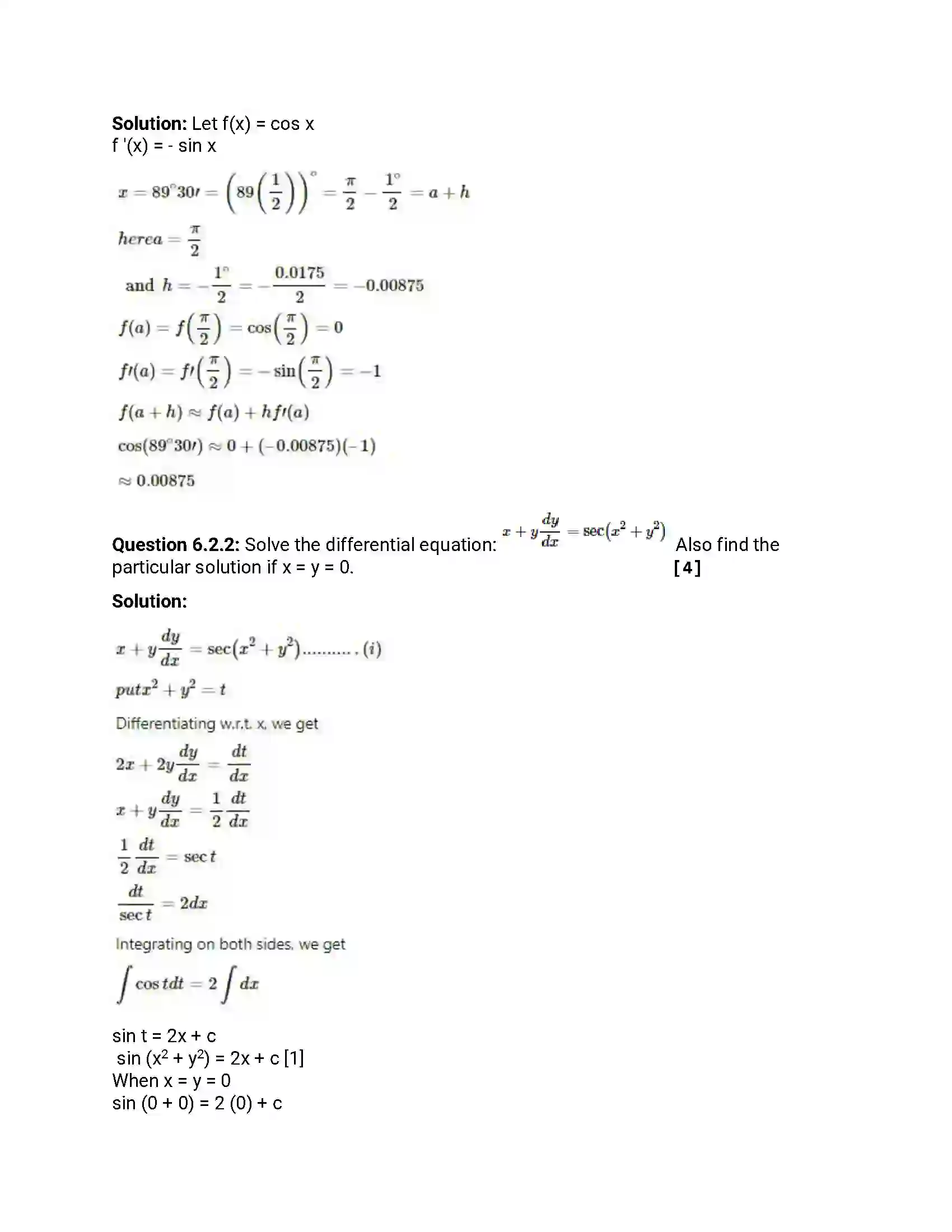 Maharashtra Board Class 12th 2014 Mathematics & Statistics - Oct 2014 Previous Year Paper 30