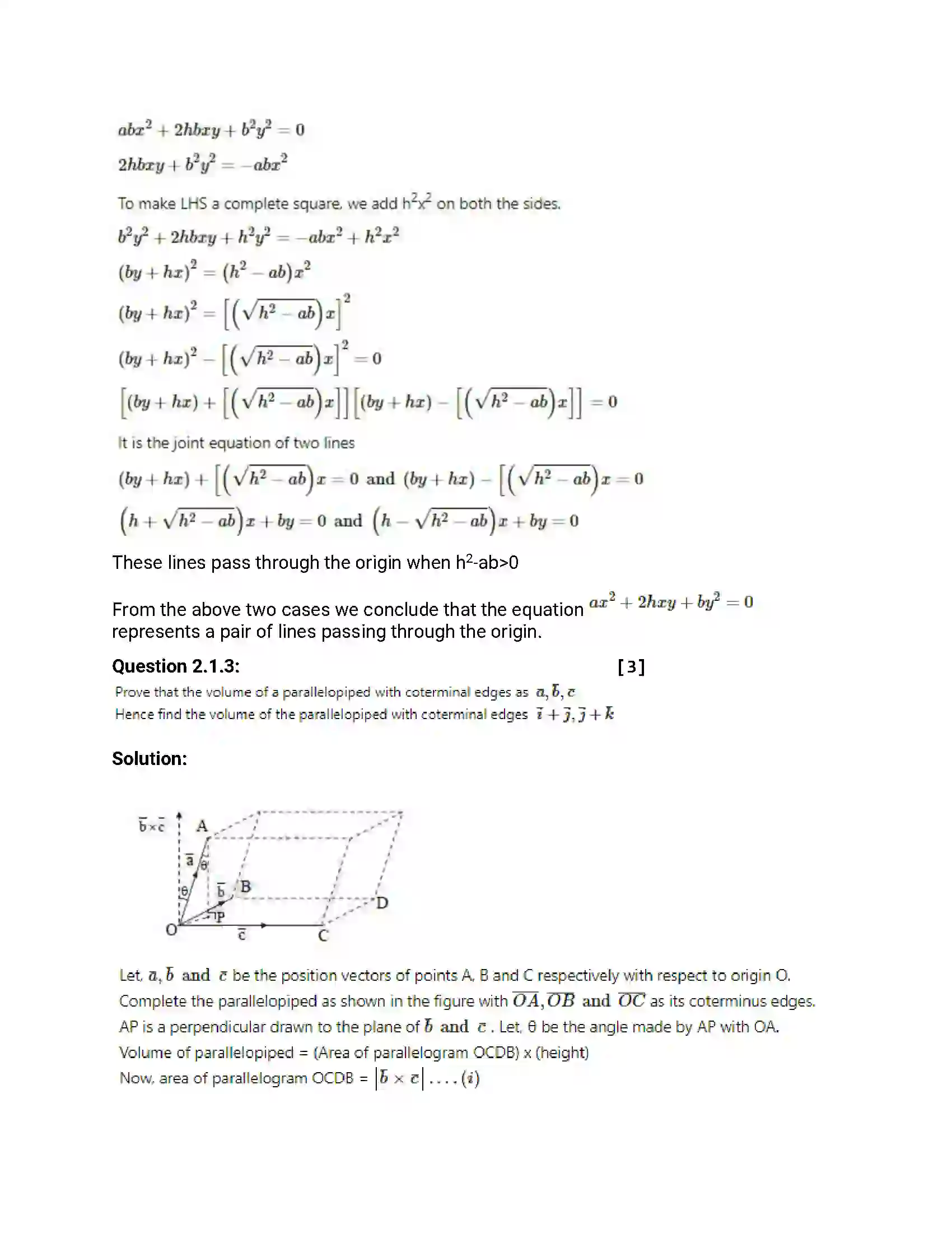 Maharashtra Board Class 12th 2014 Mathematics & Statistics - Oct 2014 Previous Year Paper 7