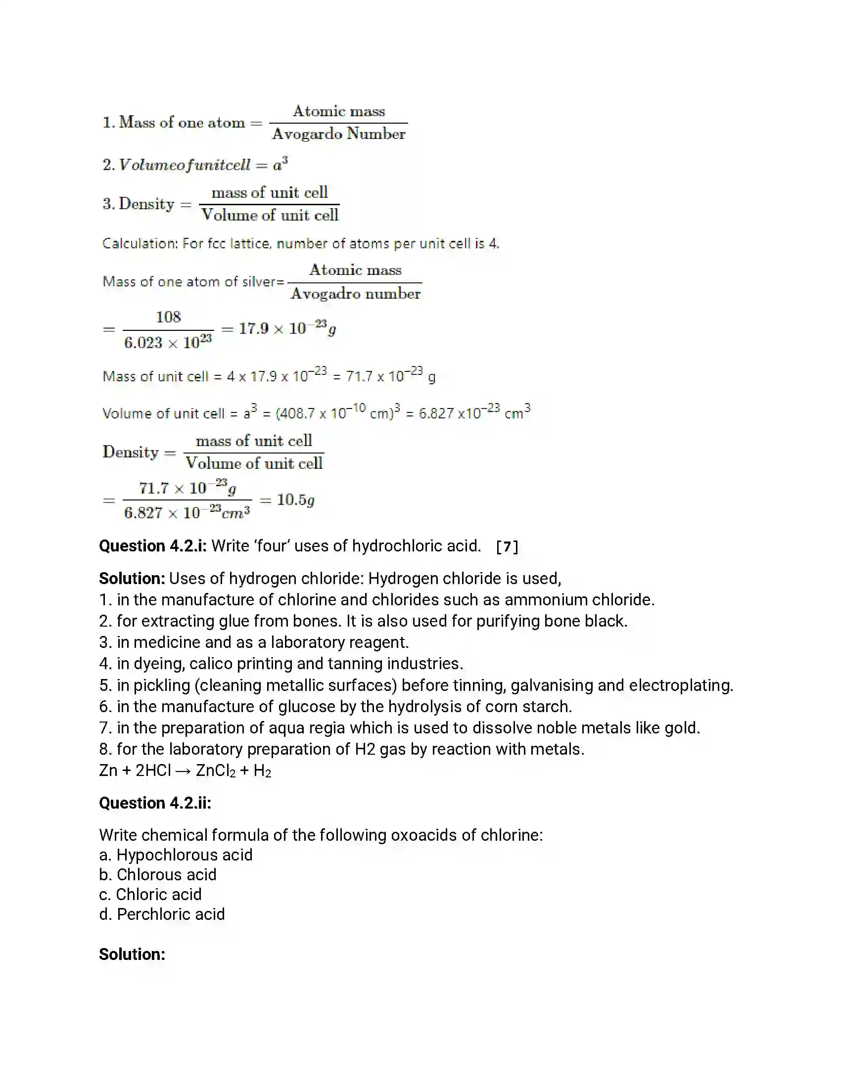 Maharashtra Board Class 12th 2014 Chemistry - Oct 2014 Previous Year Paper 11