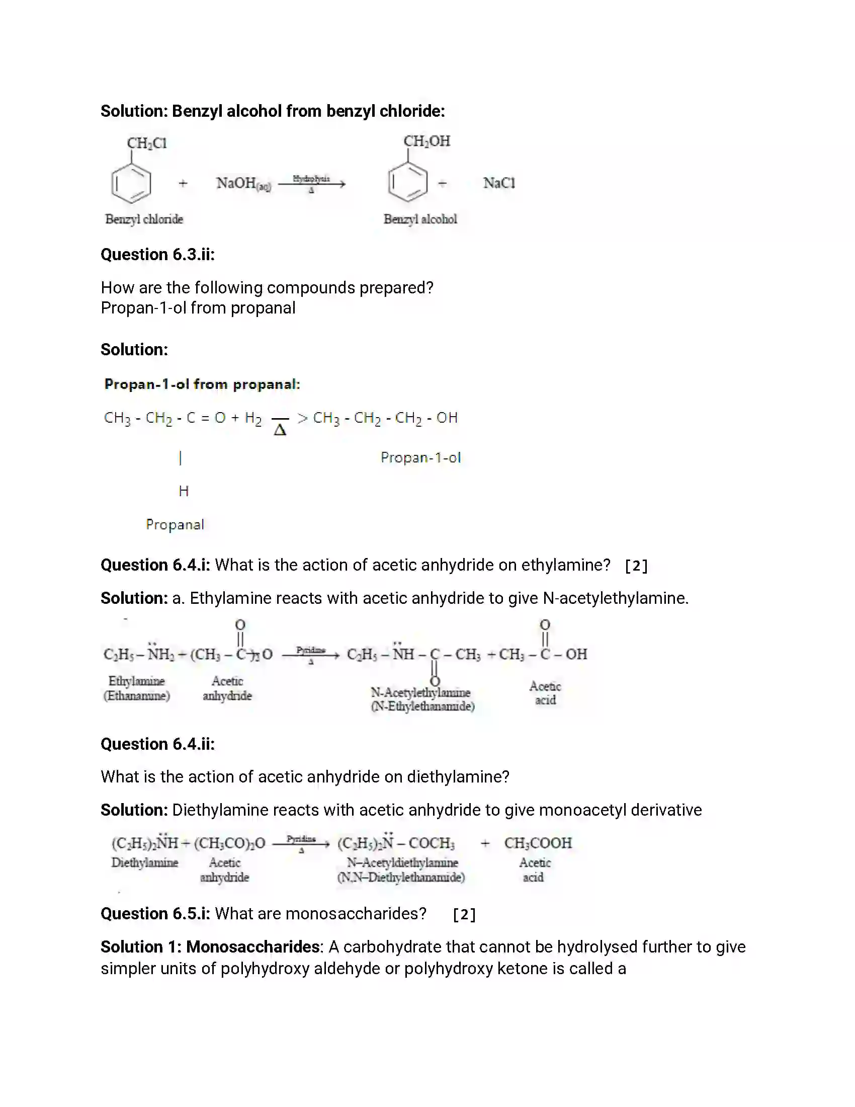 Maharashtra Board Class 12th 2014 Chemistry - Oct 2014 Previous Year Paper 15