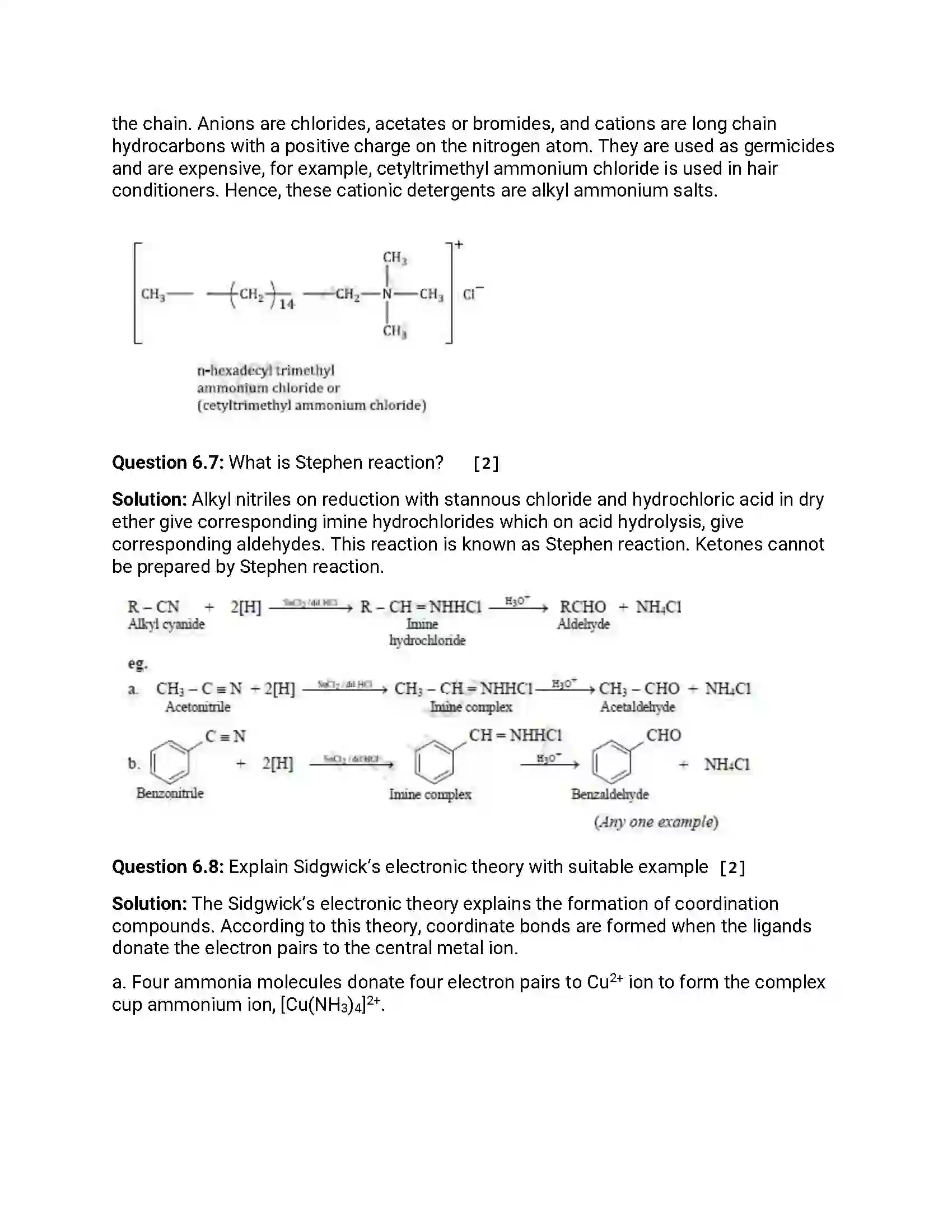 Maharashtra Board Class 12th 2014 Chemistry - Oct 2014 Previous Year Paper 17