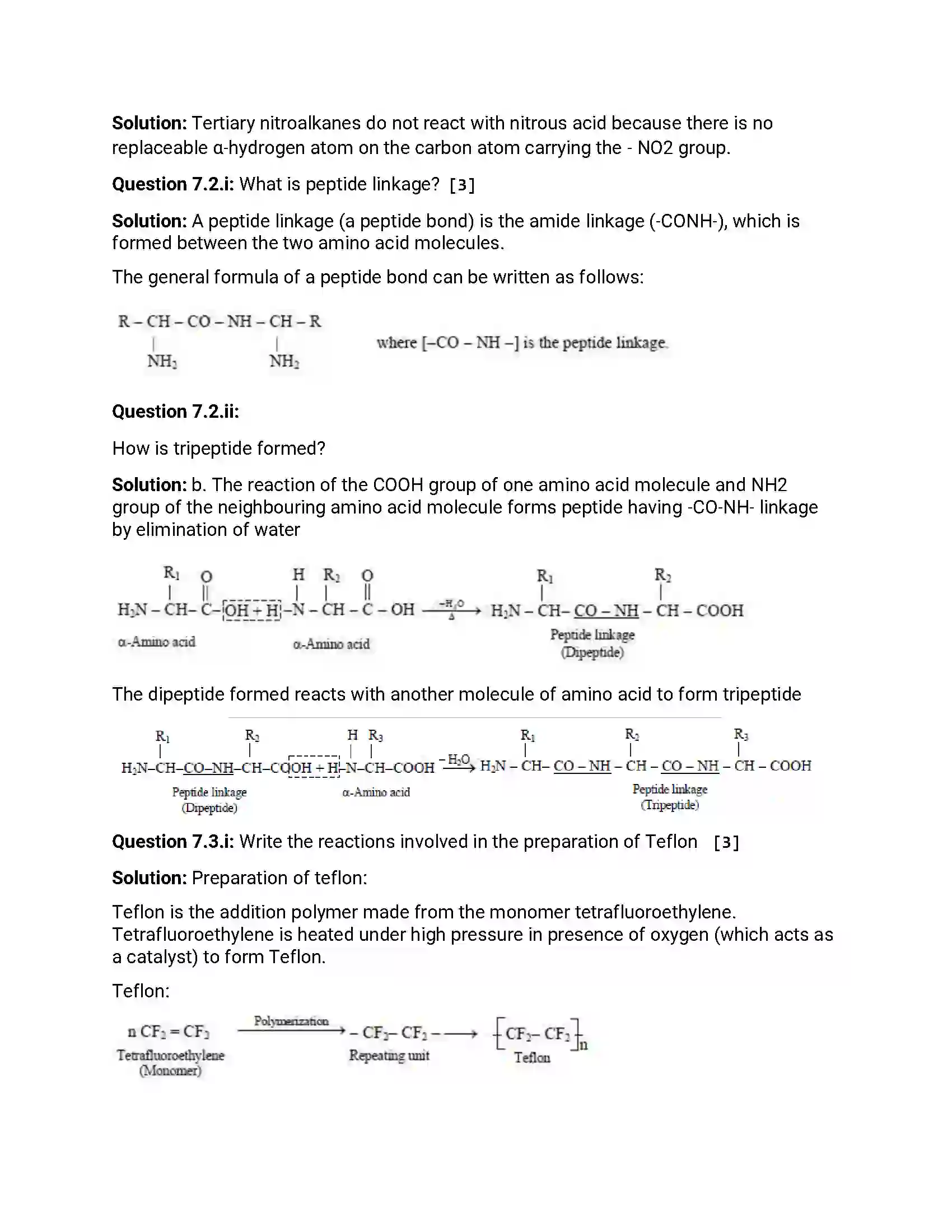 Maharashtra Board Class 12th 2014 Chemistry - Oct 2014 Previous Year Paper 19