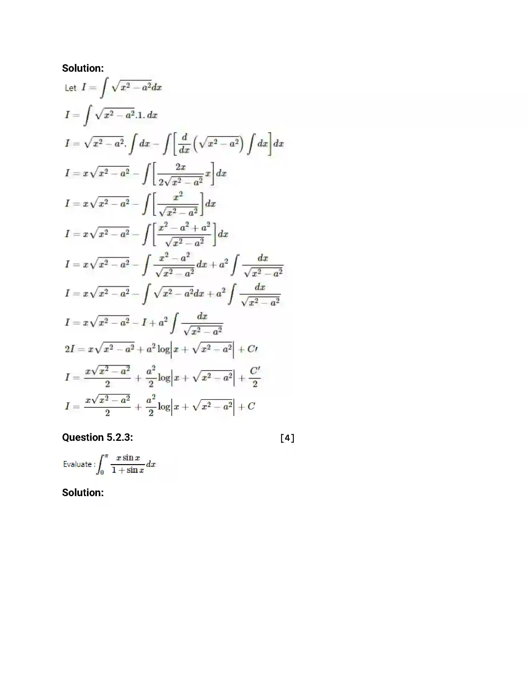 Maharashtra Board Class 12th 2015 Mathematics & Statistics - March 2015 Previous Year Paper 25