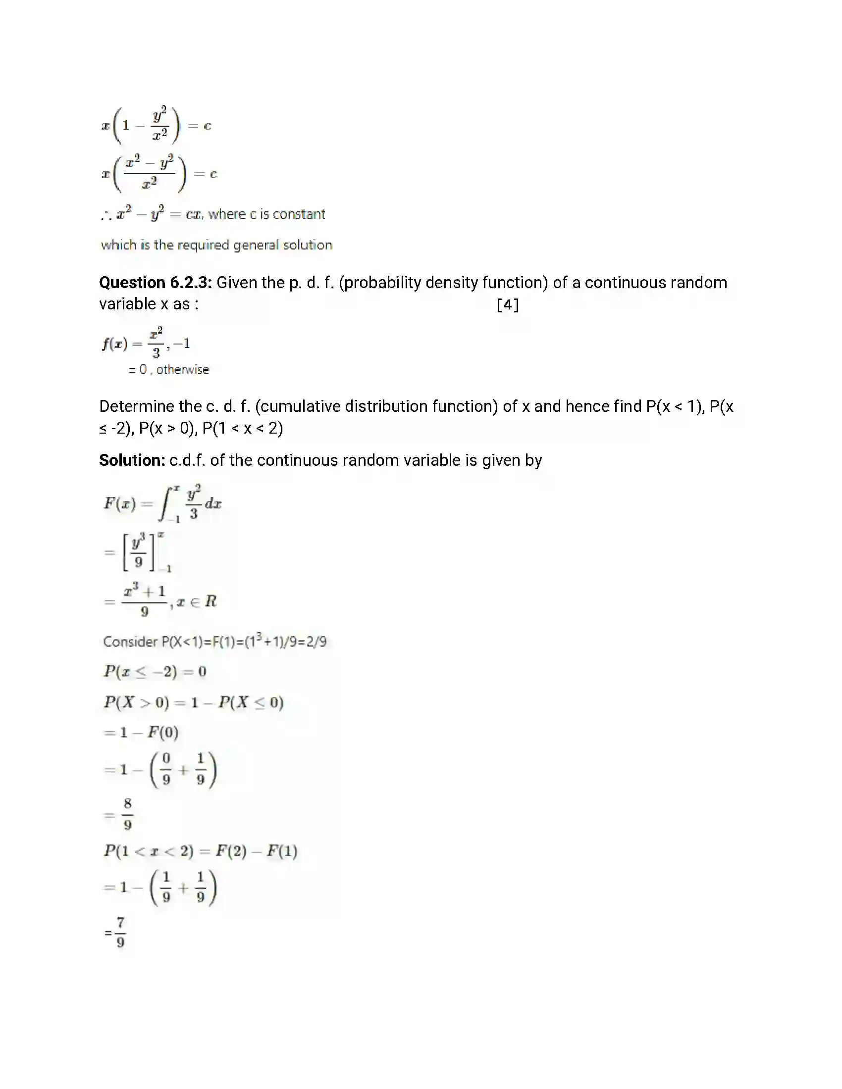 Maharashtra Board Class 12th 2015 Mathematics & Statistics - March 2015 Previous Year Paper 32
