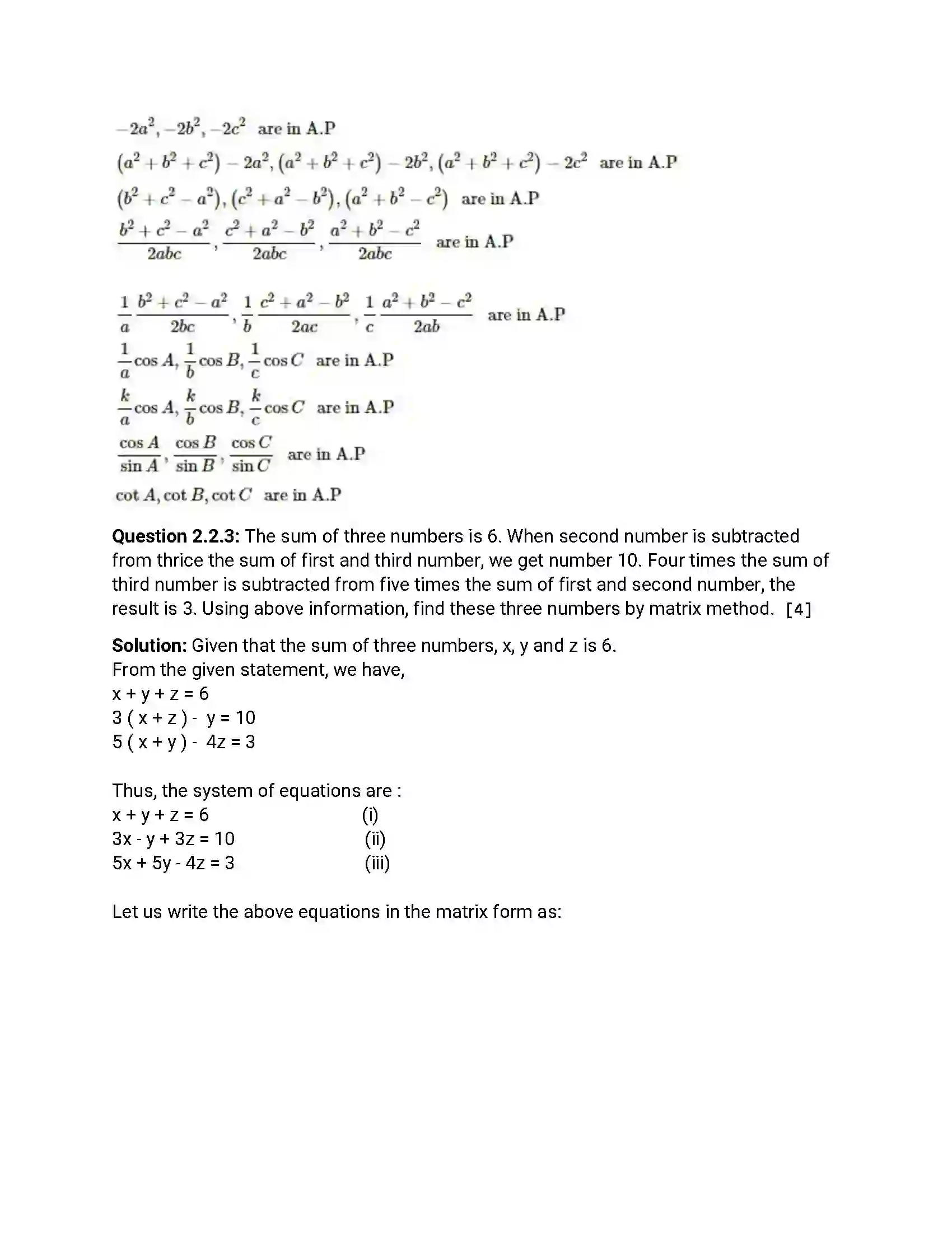 Maharashtra Board Class 12th 2015 Mathematics & Statistics - March 2015 Previous Year Paper 9