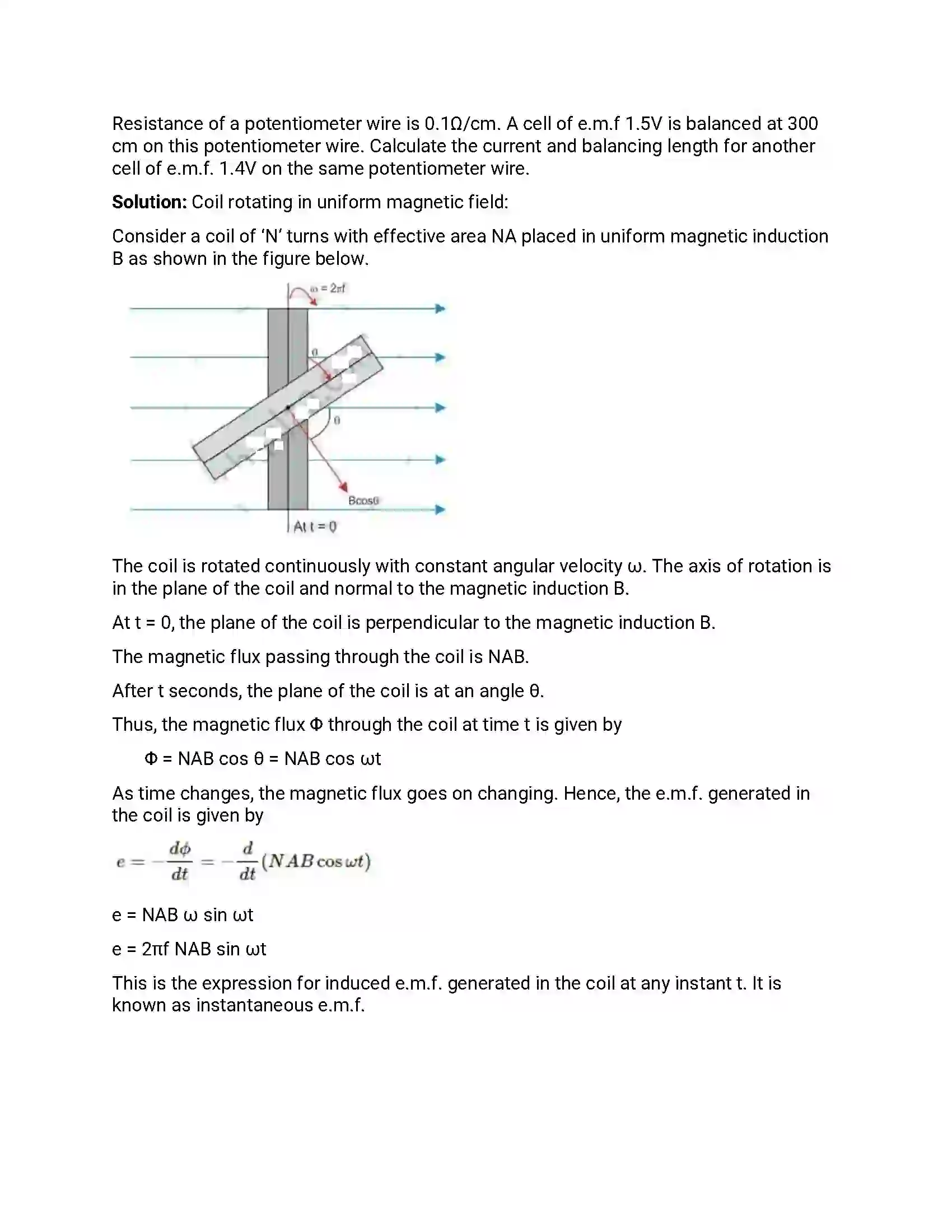 Maharashtra Board Class 12th 2015 Physics - March 2015 Previous Year Paper 25