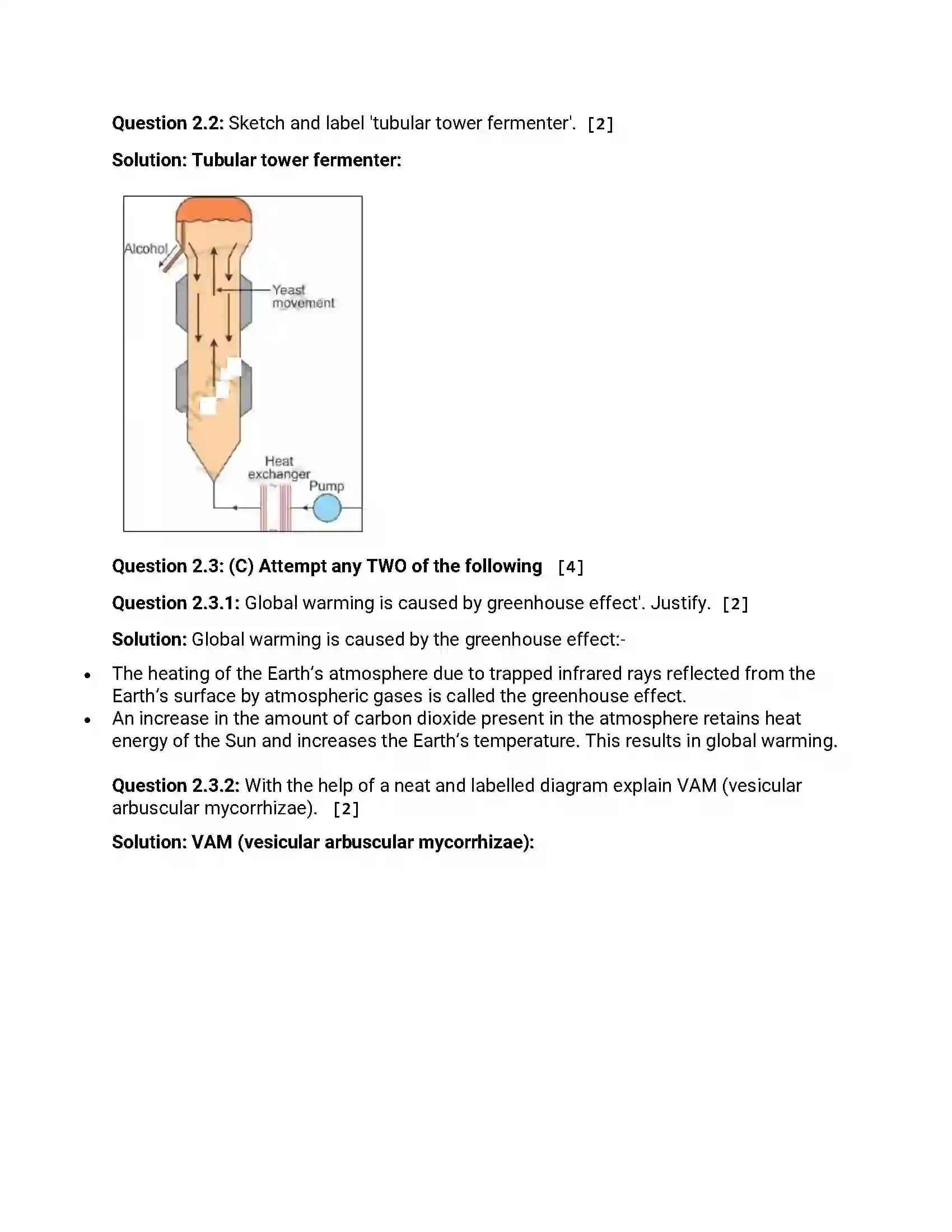 Maharashtra Board Class 12th 2015 Biology - March 2015 Previous Year Paper 4