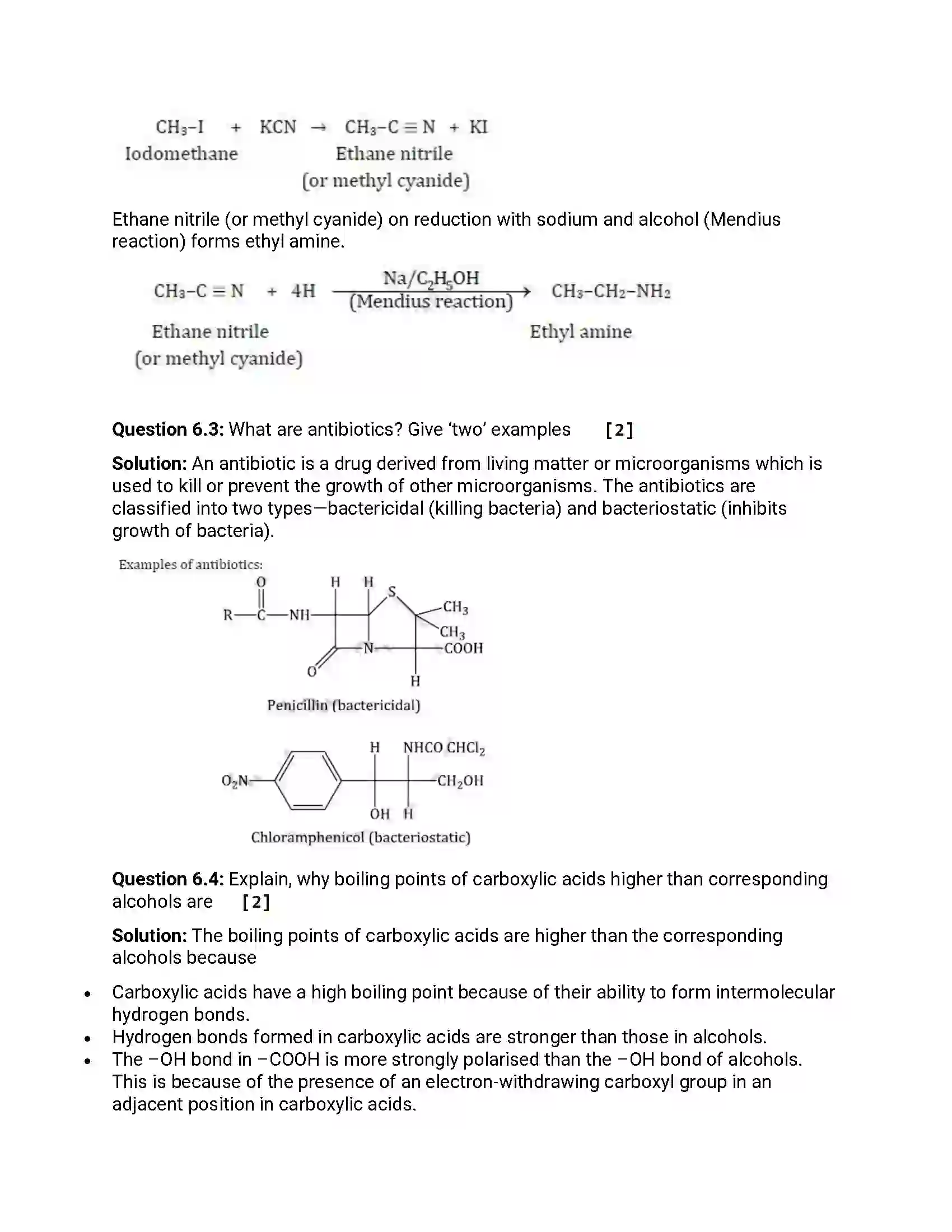 Maharashtra Board Class 12th 2015 Chemistry - March 2015 Previous Year Paper 16