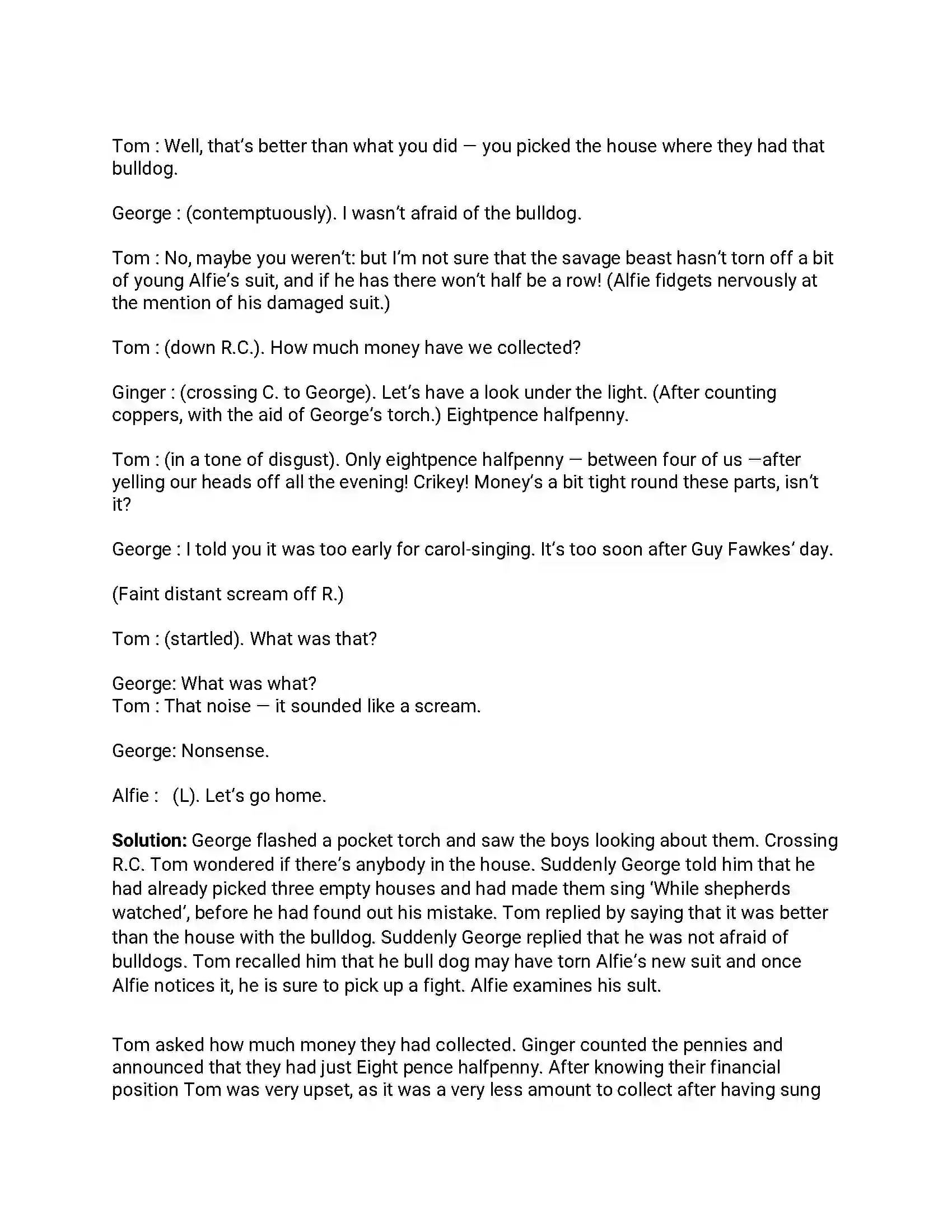 Maharashtra Board Class 12th 2015 English - March 2015 - Set-A Previous Year Paper 12