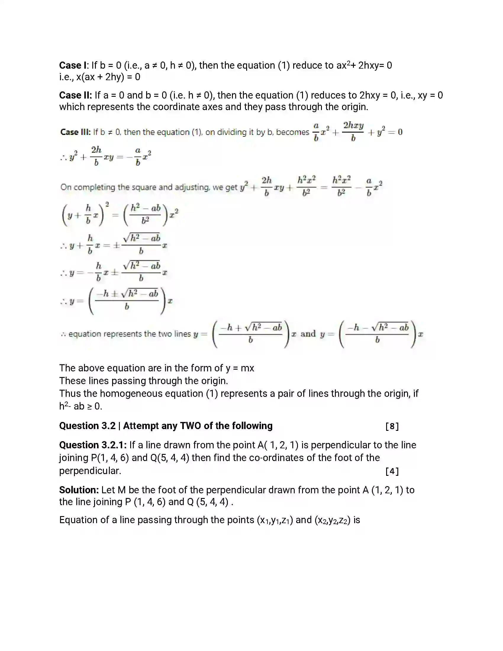 Maharashtra Board Class 12th 2016 Mathematics & Statistics - March 2016 Previous Year Paper 13