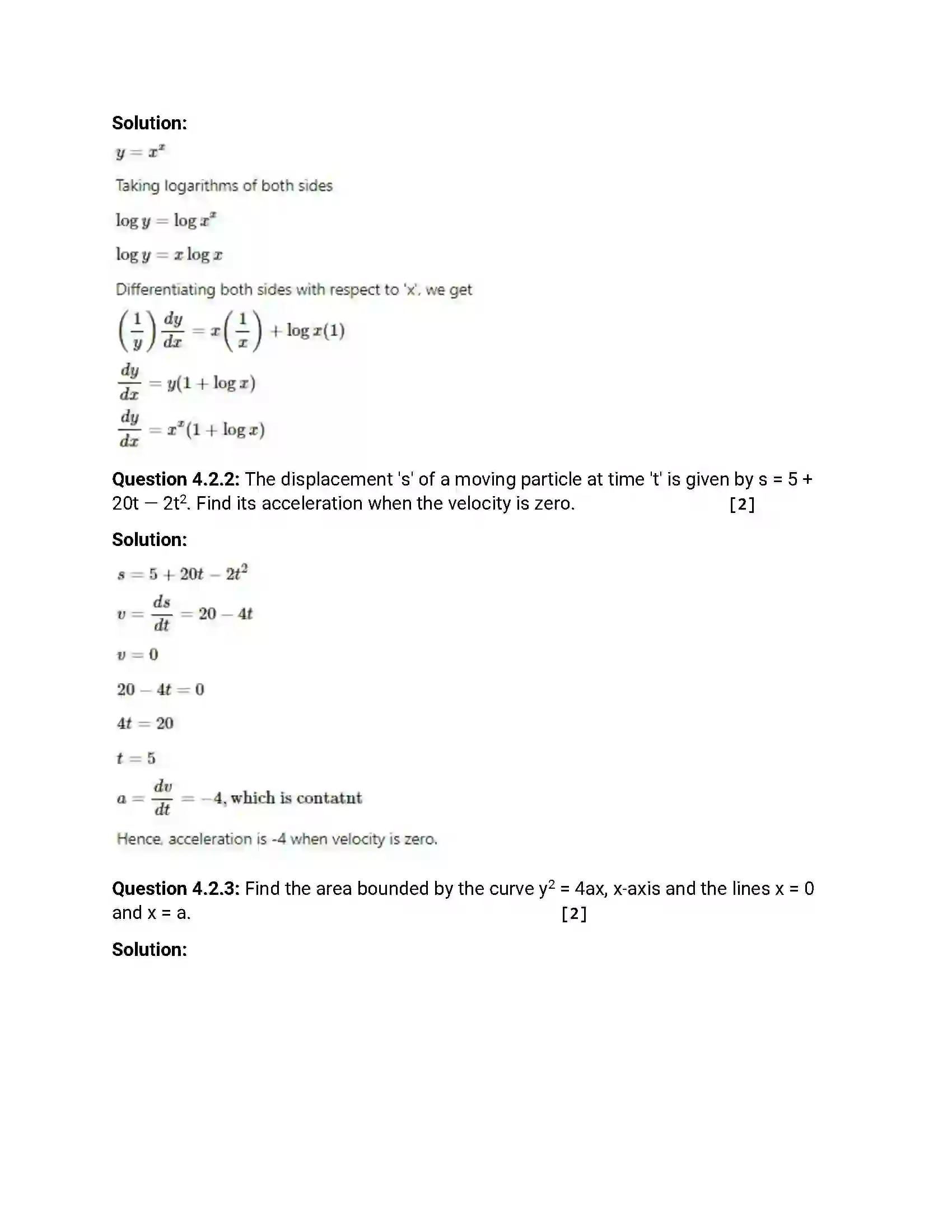 Maharashtra Board Class 12th 2016 Mathematics & Statistics - March 2016 Previous Year Paper 19