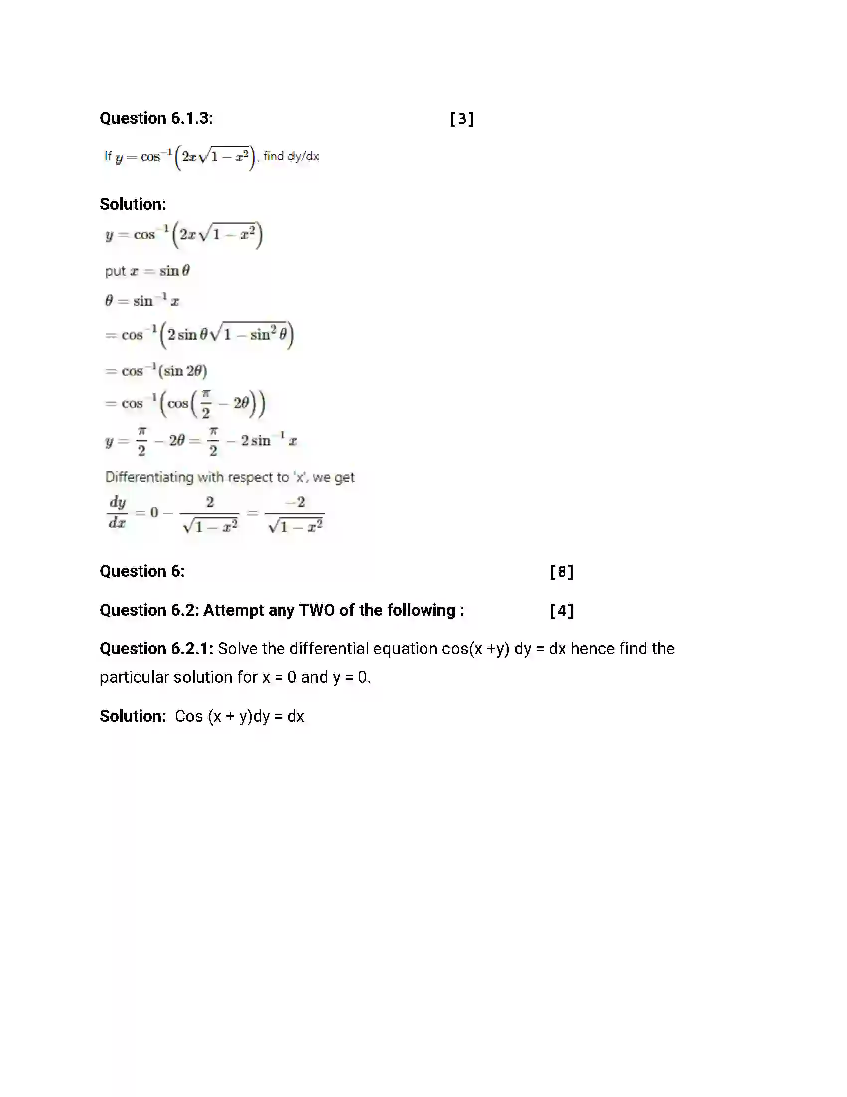 Maharashtra Board Class 12th 2016 Mathematics & Statistics - March 2016 Previous Year Paper 30