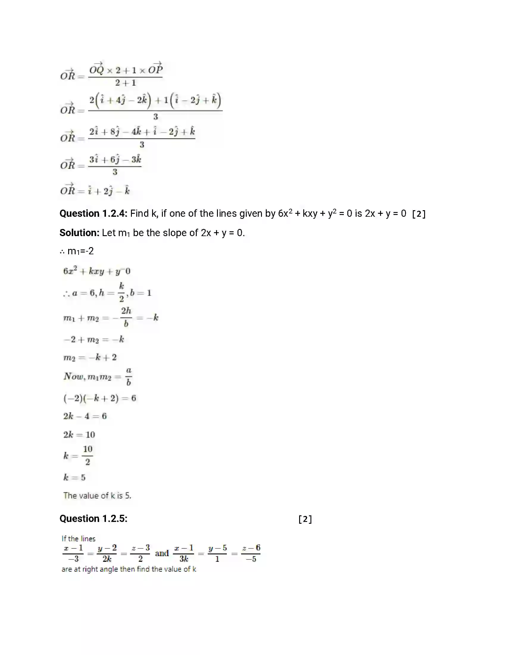 Maharashtra Board Class 12th 2016 Mathematics & Statistics - March 2016 Previous Year Paper 5