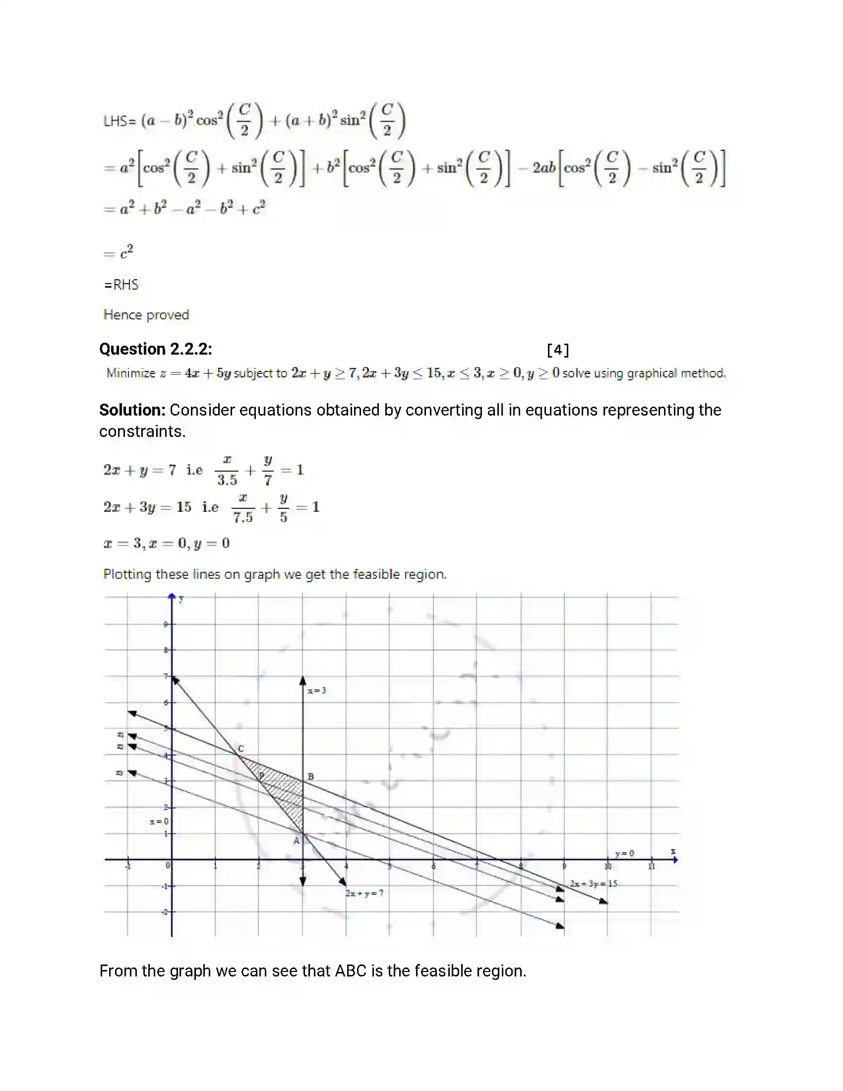 Maharashtra Board Class 12th 2016 Mathematics & Statistics - March 2016 Previous Year Paper 9