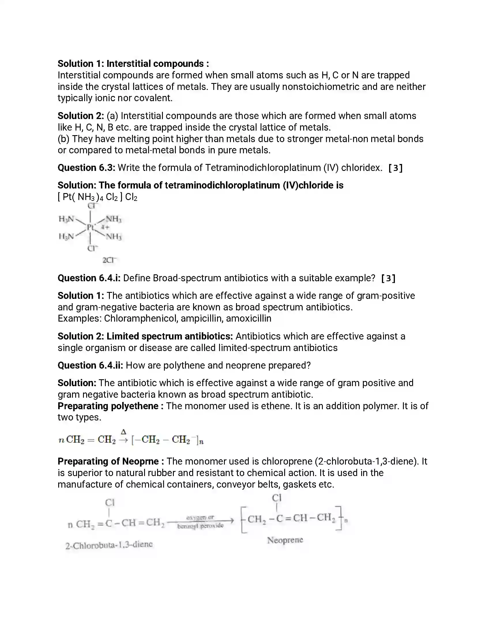 Maharashtra Board Class 12th 2016 Chemistry - March 2016 Previous Year Paper 17