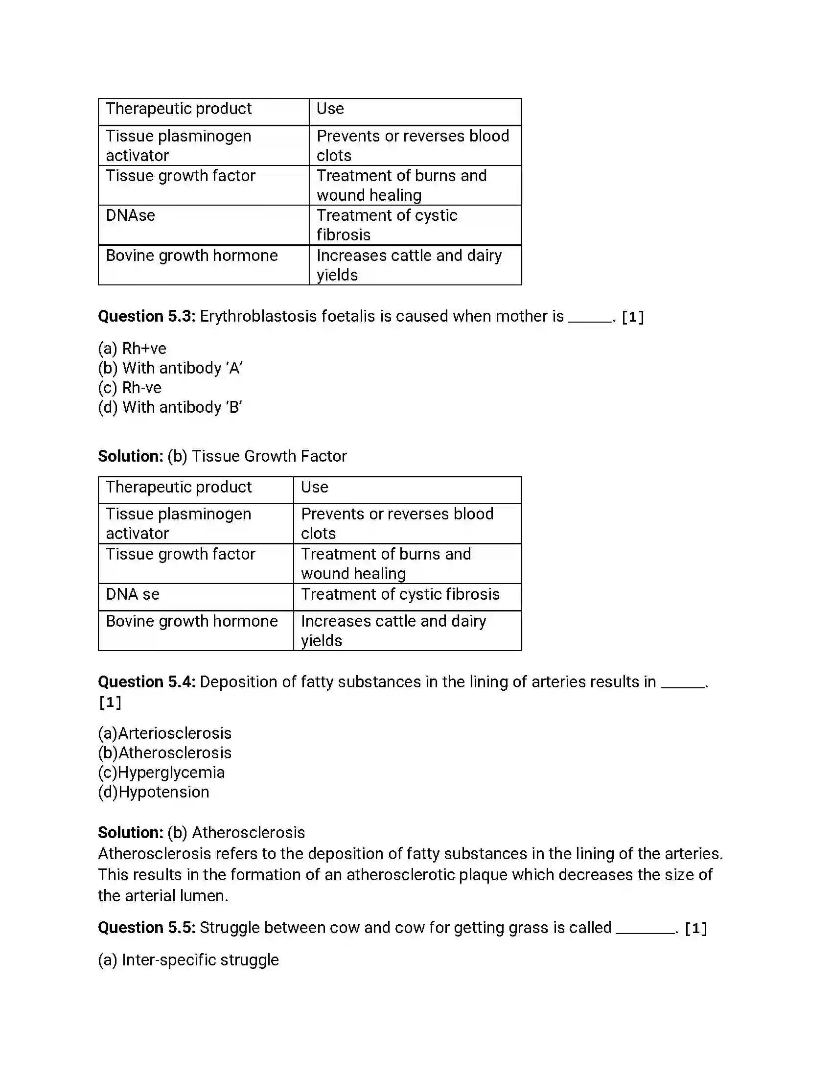 Maharashtra Board Class 12th 2016 Biology - March 2016 Previous Year Paper 9