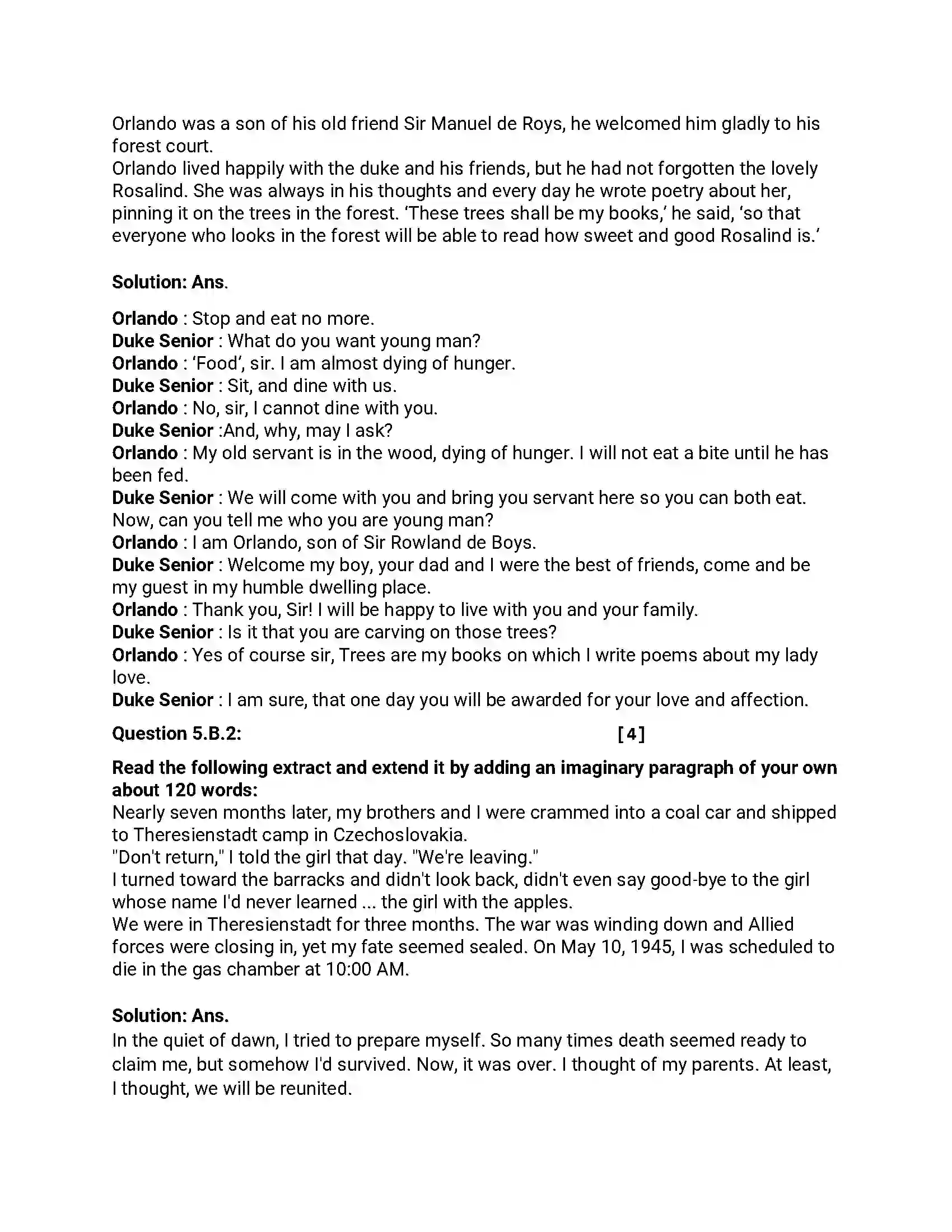 Maharashtra Board Class 12th 2016 English - March 2016 - Set-A Previous Year Paper 11