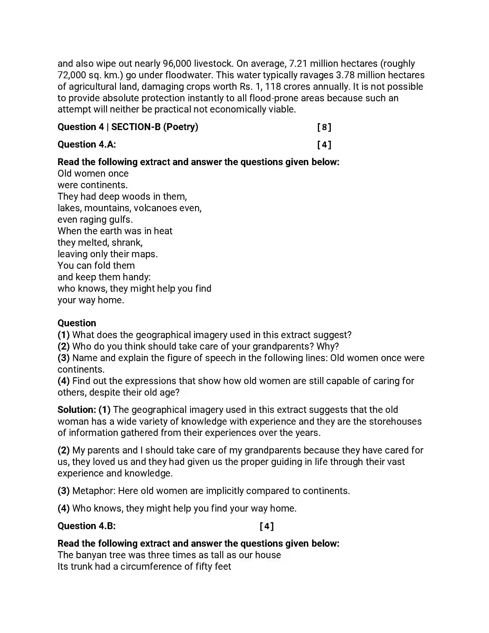 Maharashtra Board Class 12th 2016 English - March 2016 - Set-A Previous Year Paper 8